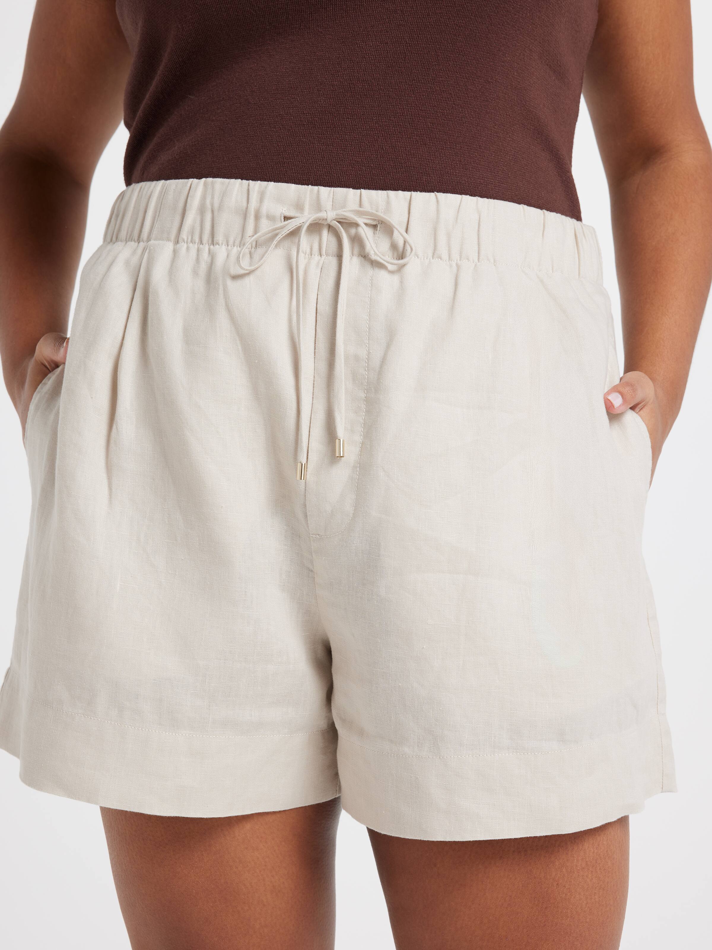Curve Linen Jog Short
