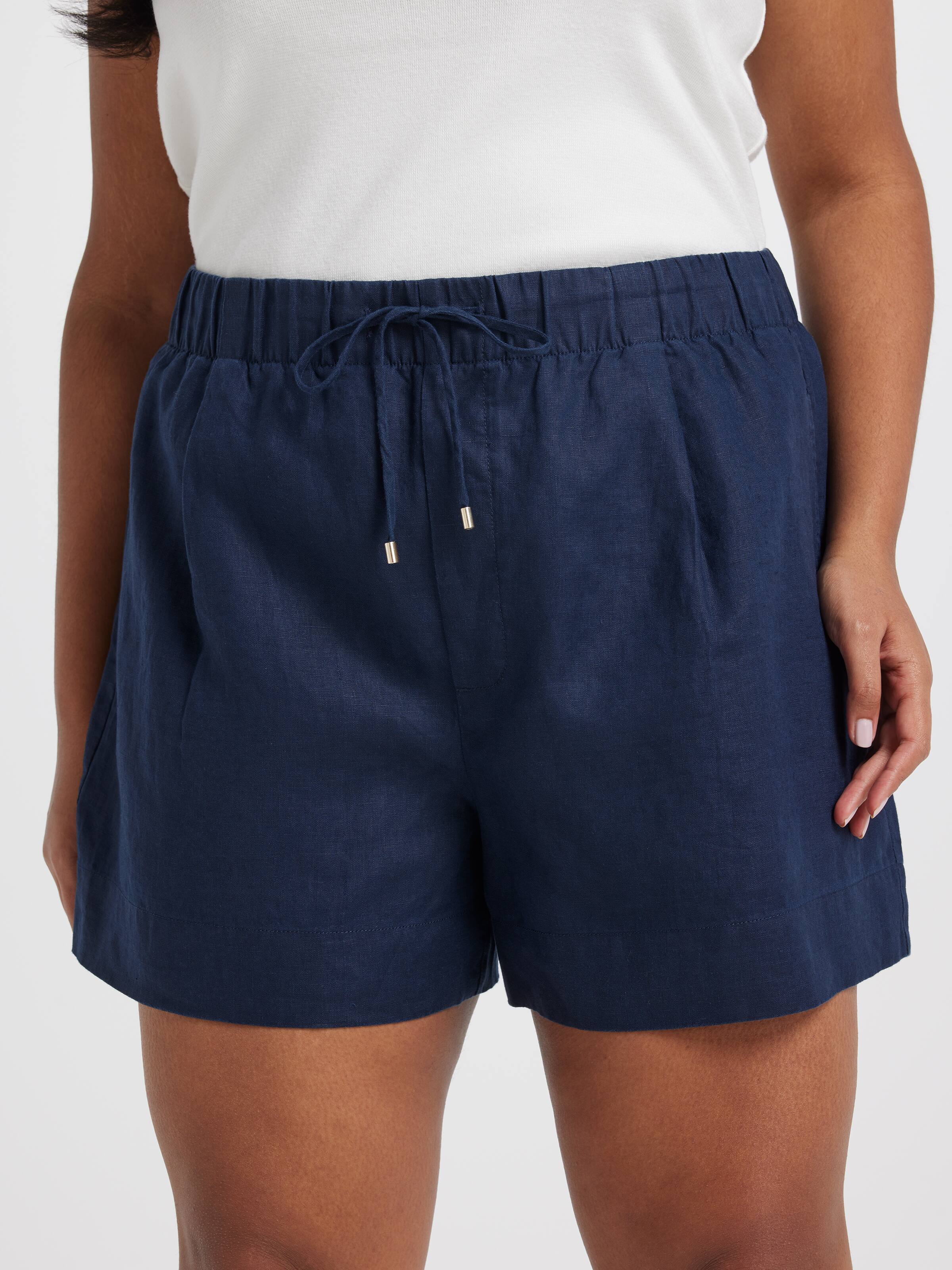 Curve Linen Jog Short