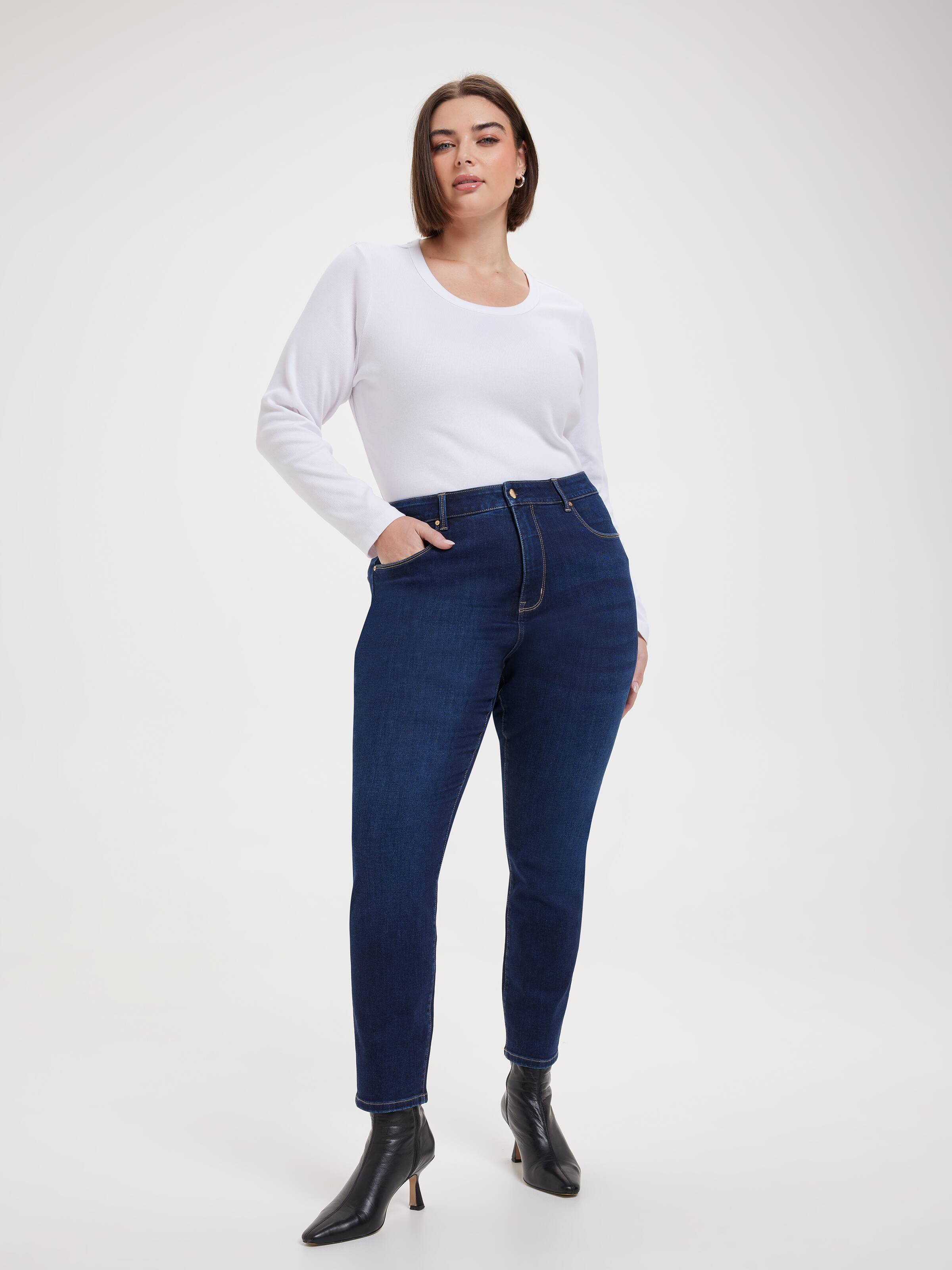 Curve Reformed Sky High Skinny Ankle Jean