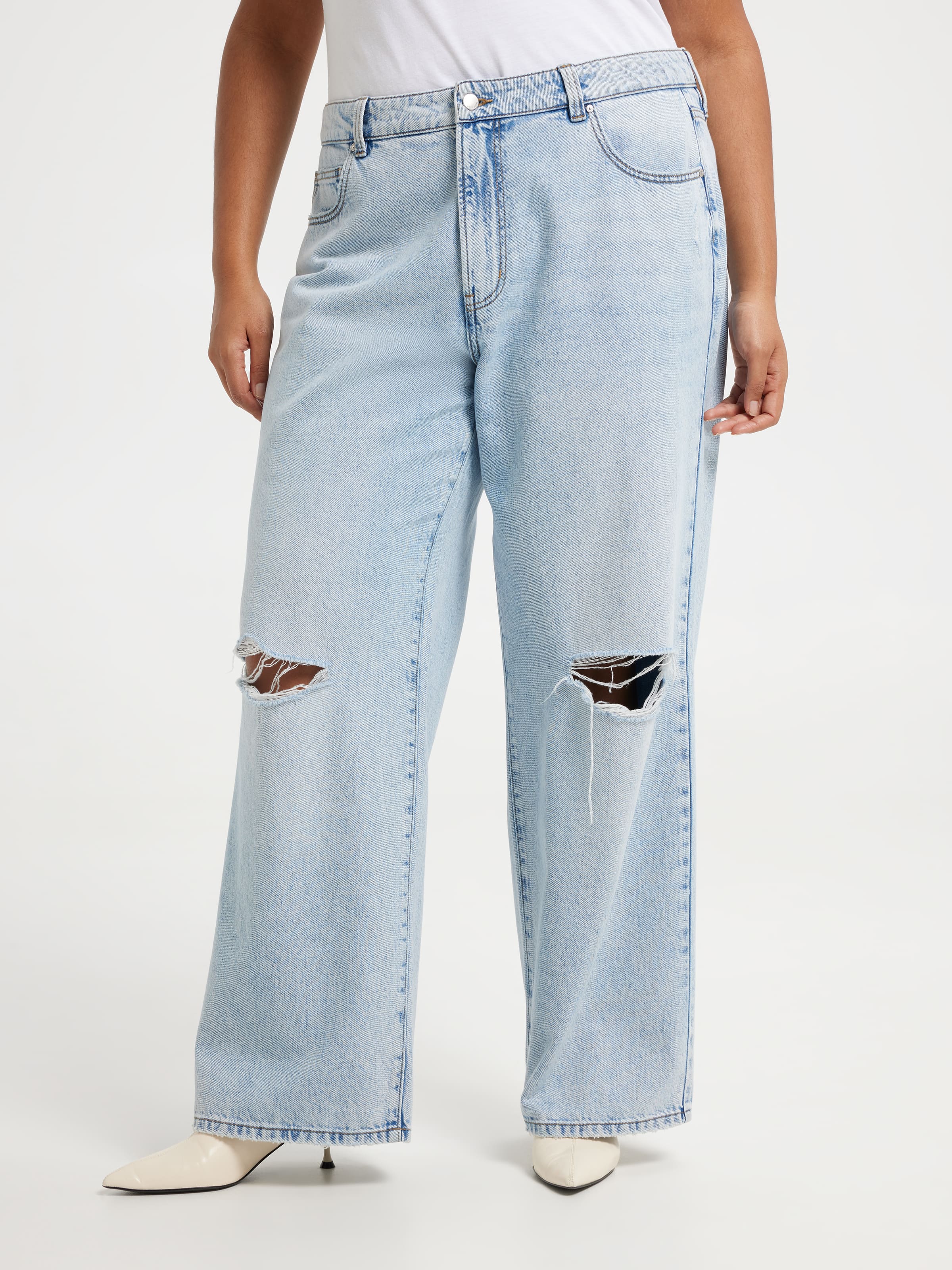 Curve Originals Mid Rise Baggy Jean