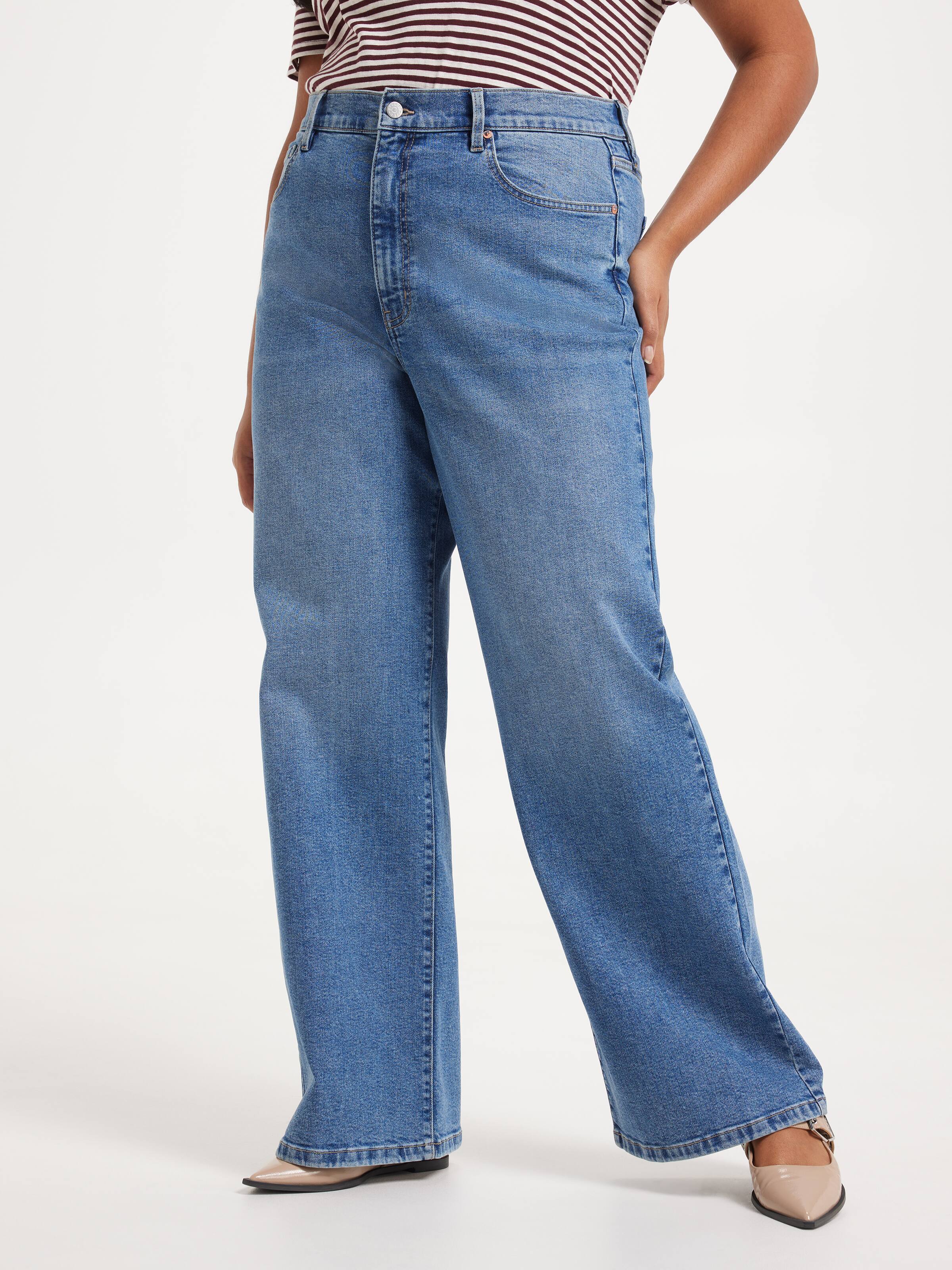 Curve Originals High Rise Wide Leg Jean