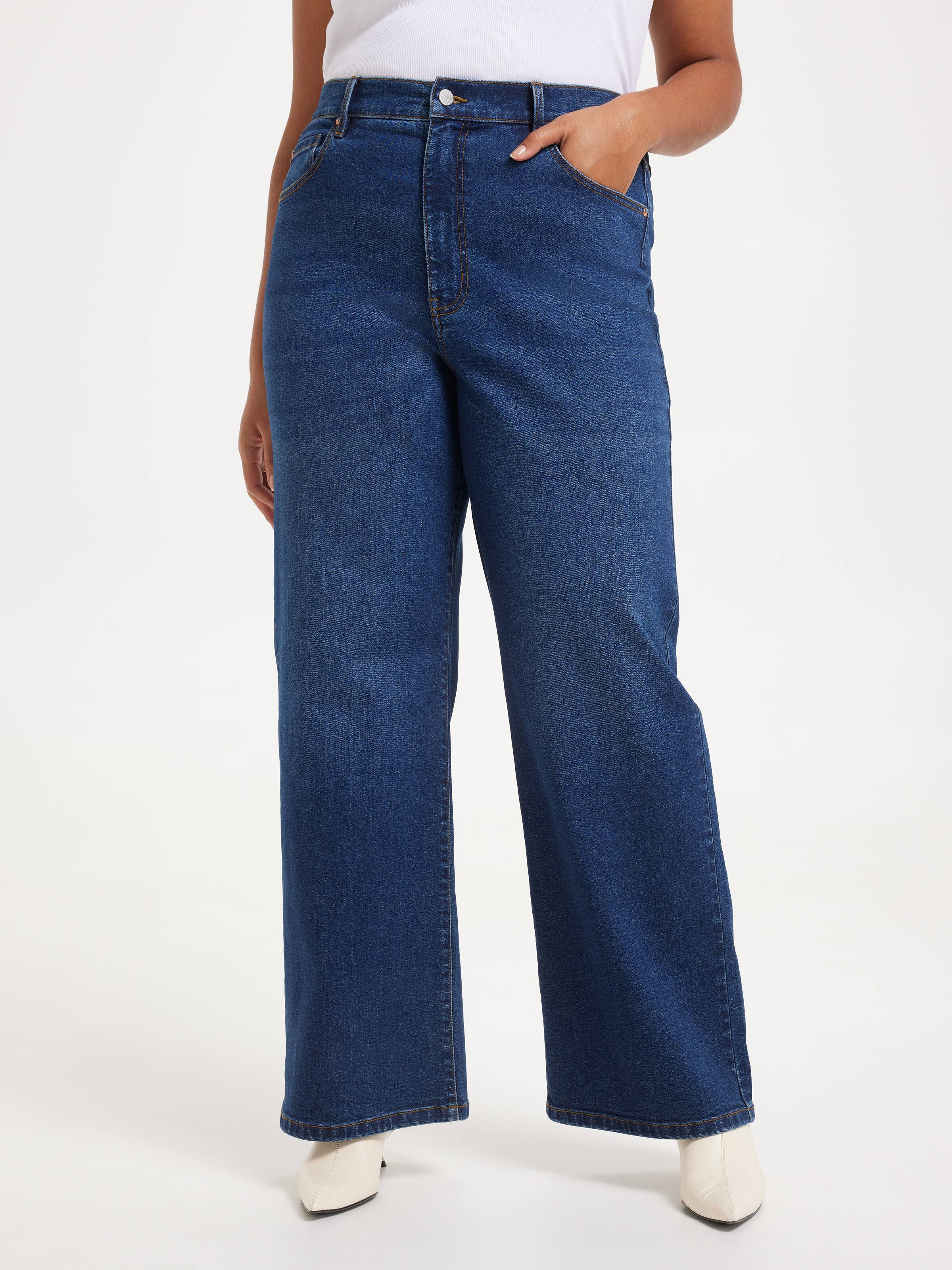 Curve Originals High Rise Wide Leg Jean