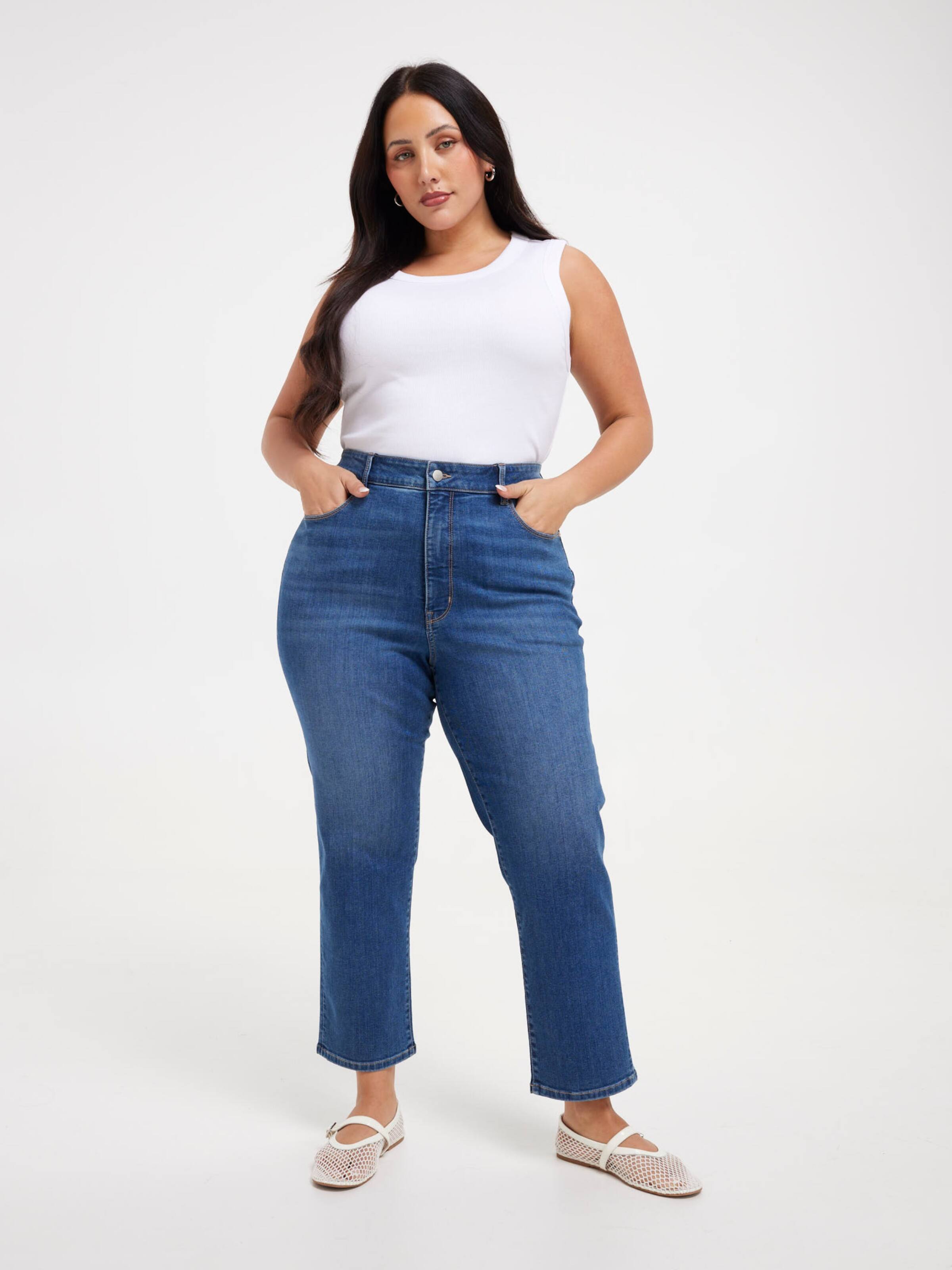 Curve Reformed Sky High Slim Crop Jean