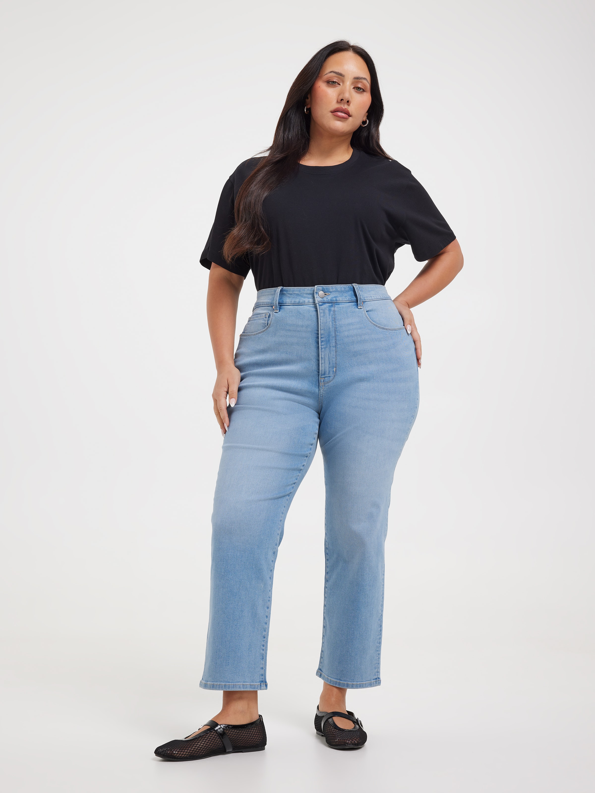 Curve Reformed Sky High Slim Crop Jean