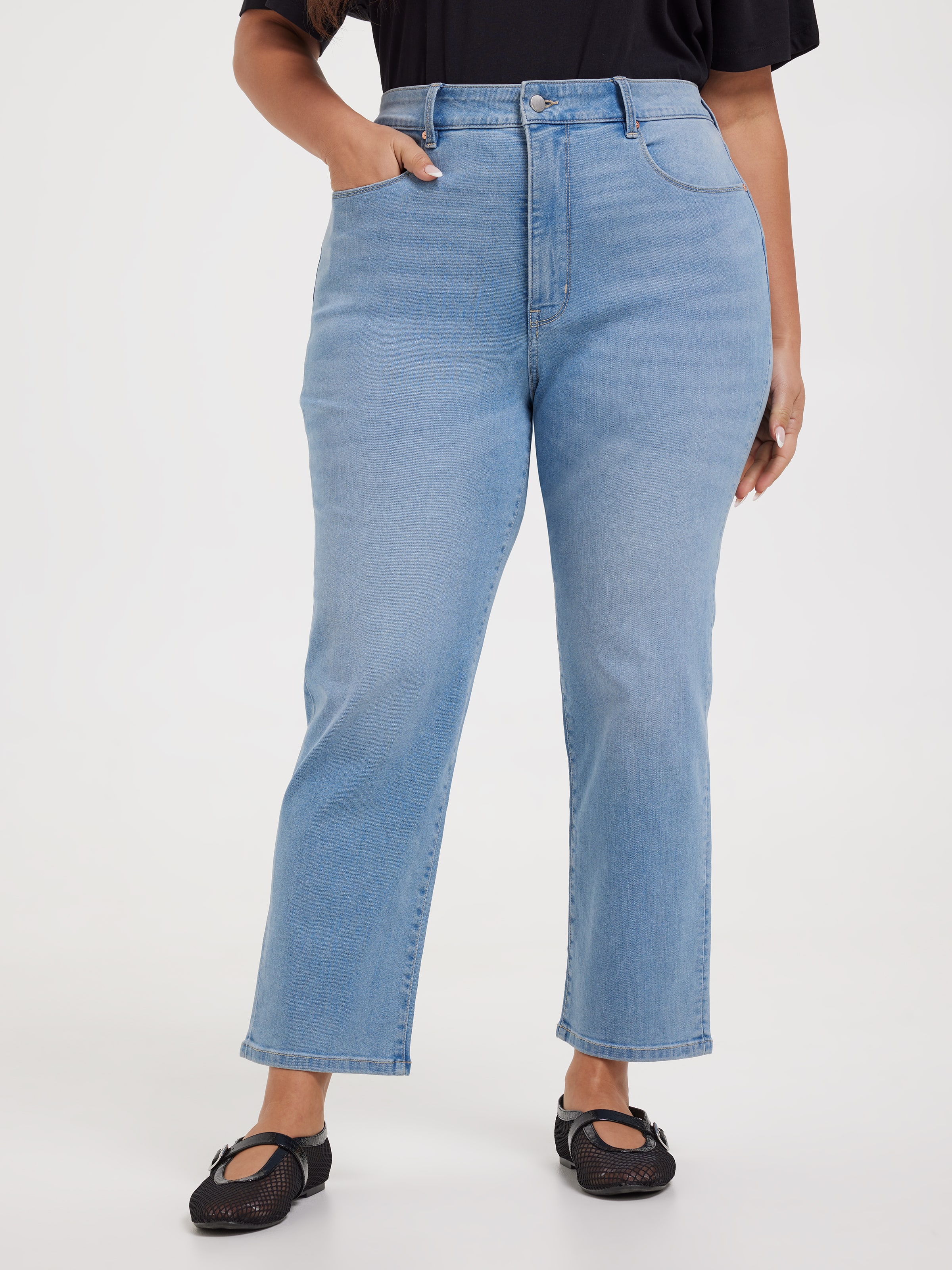 Curve Reformed Sky High Slim Crop Jean