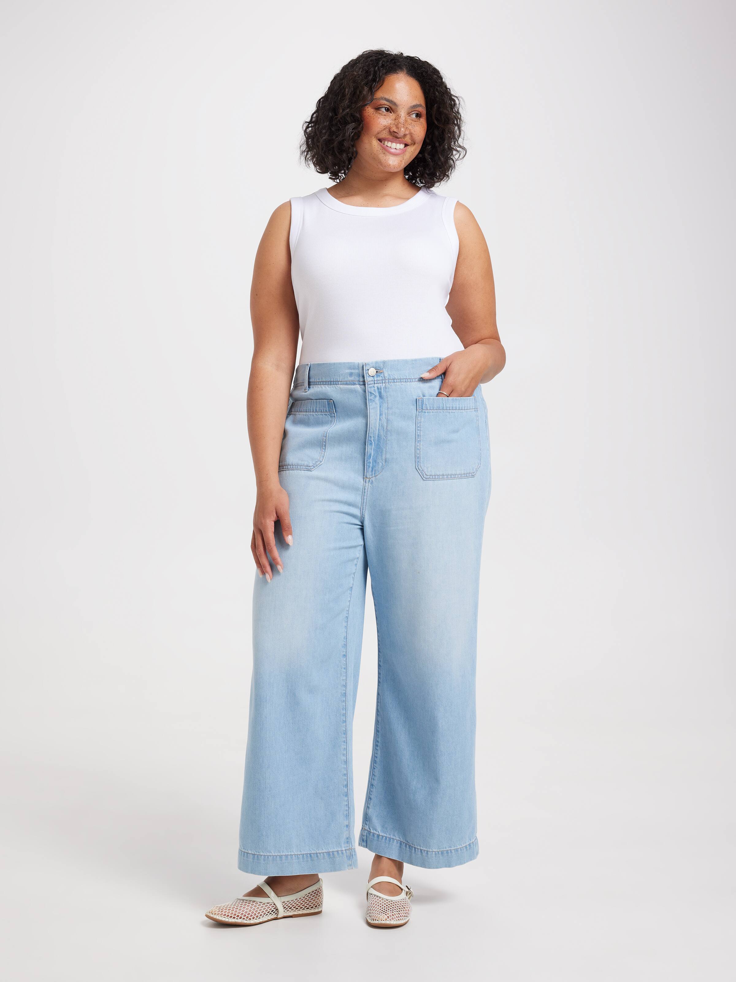 Curve Liquid Patch Pocket Pant