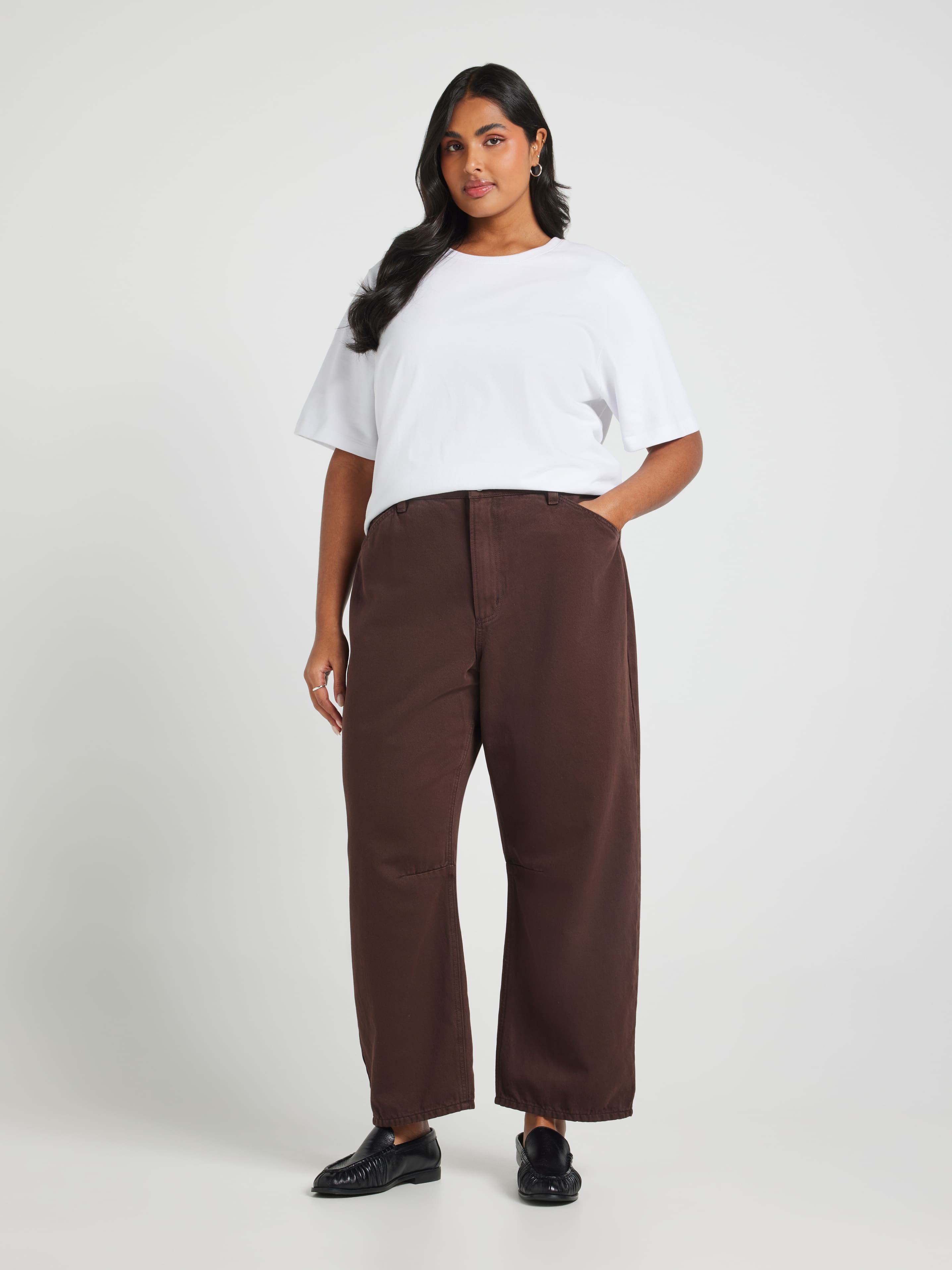 Curve Originals High Rise Sofia Barrel Jean