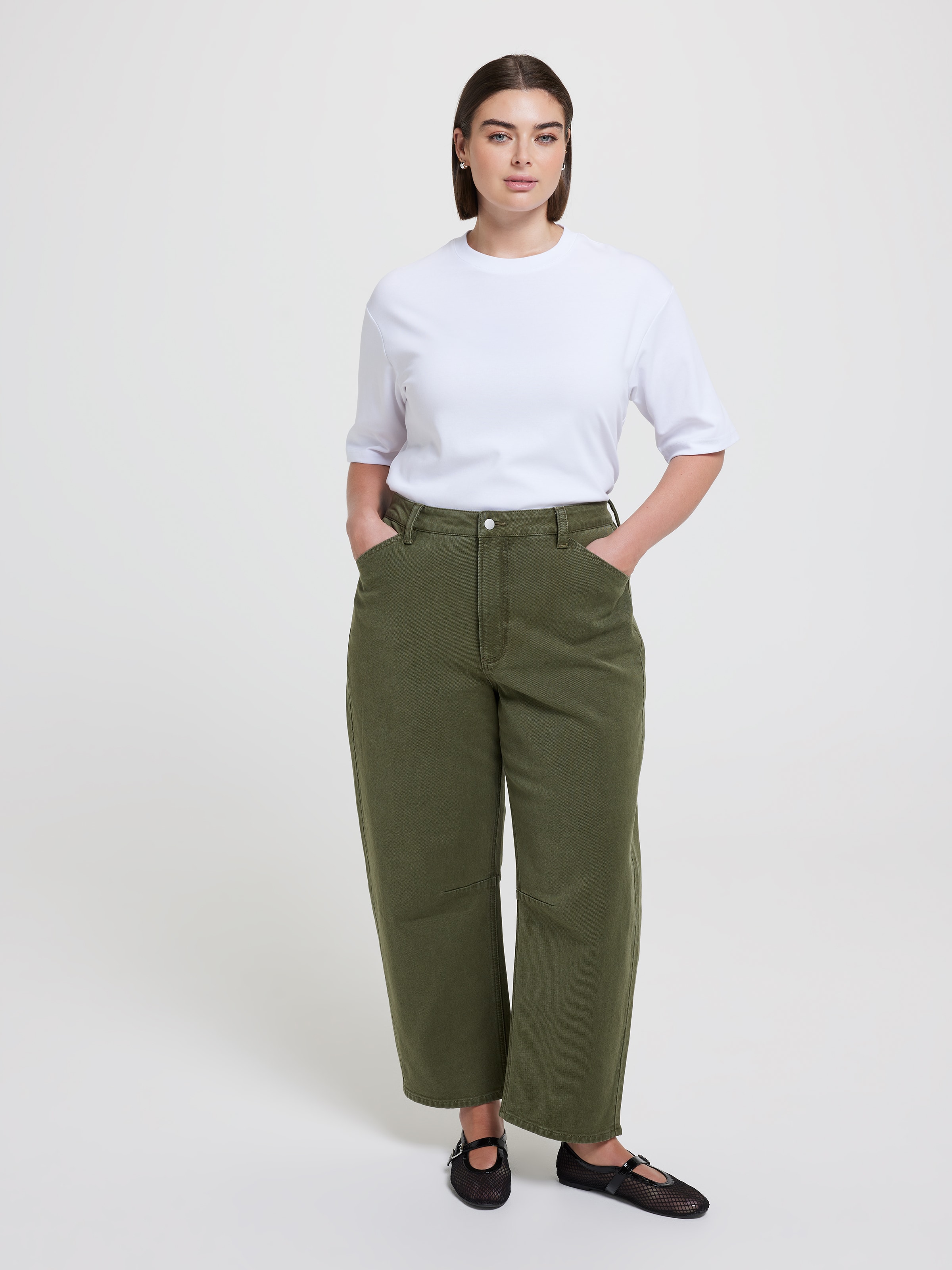 Curve Originals High Rise Sofia Barrel Jean