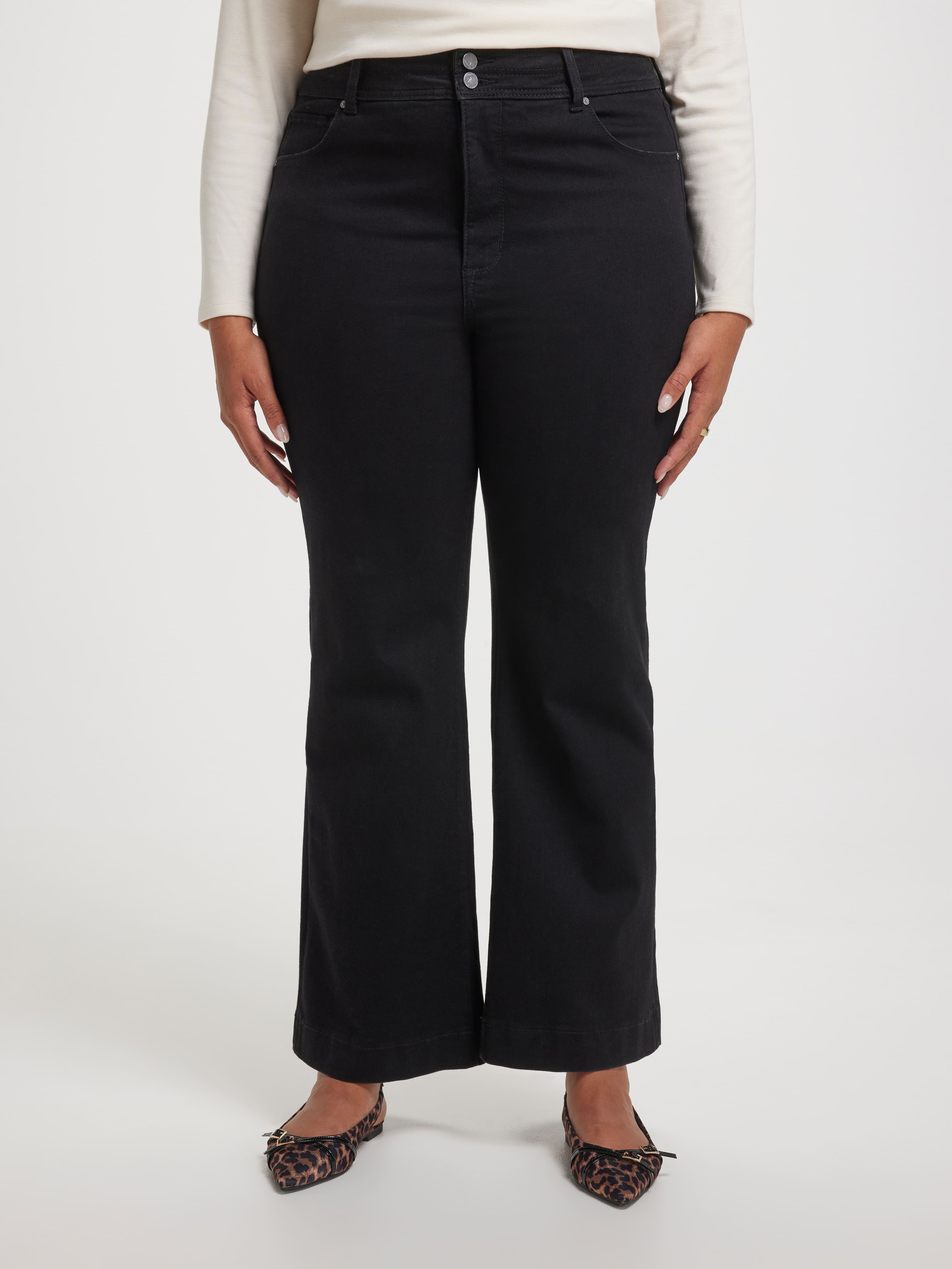 Curve Reformed High Rise Slim Wide Leg Jean