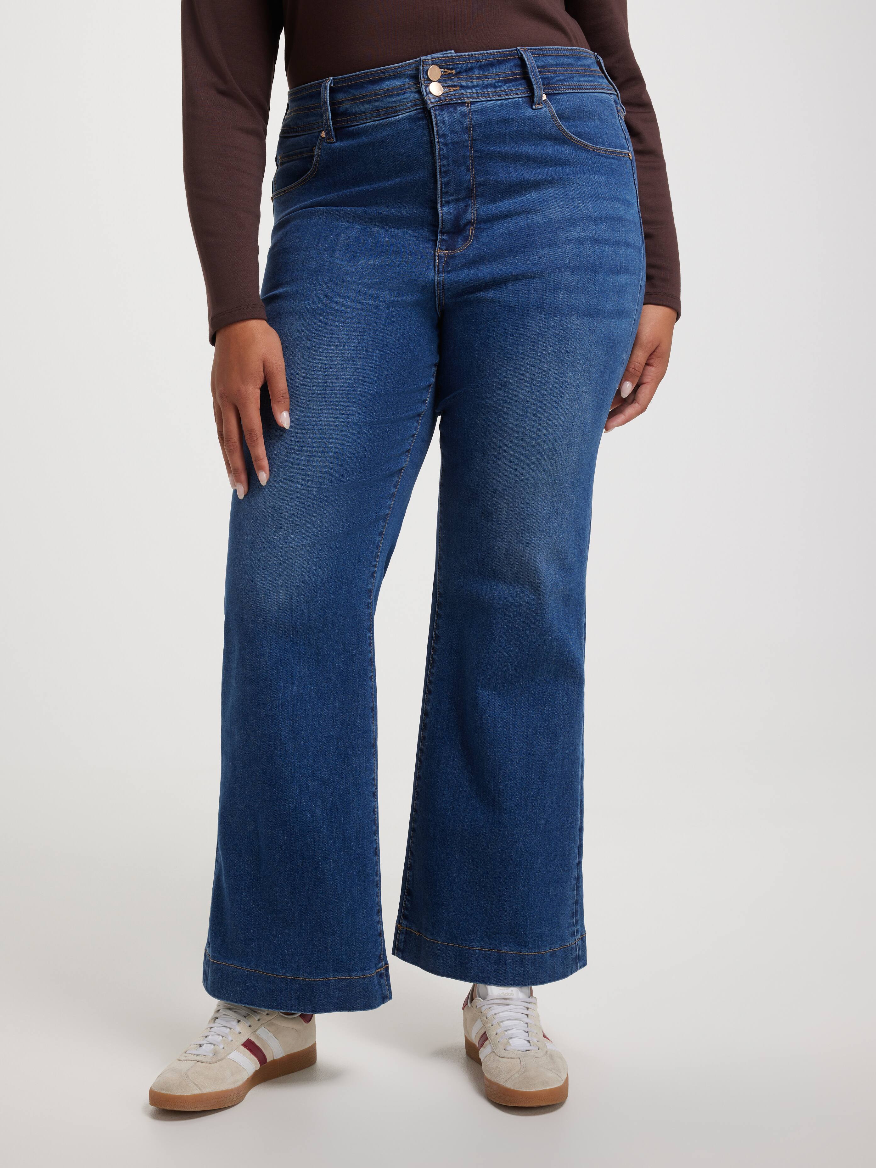 Curve Reformed High Rise Slim Wide Leg Jean