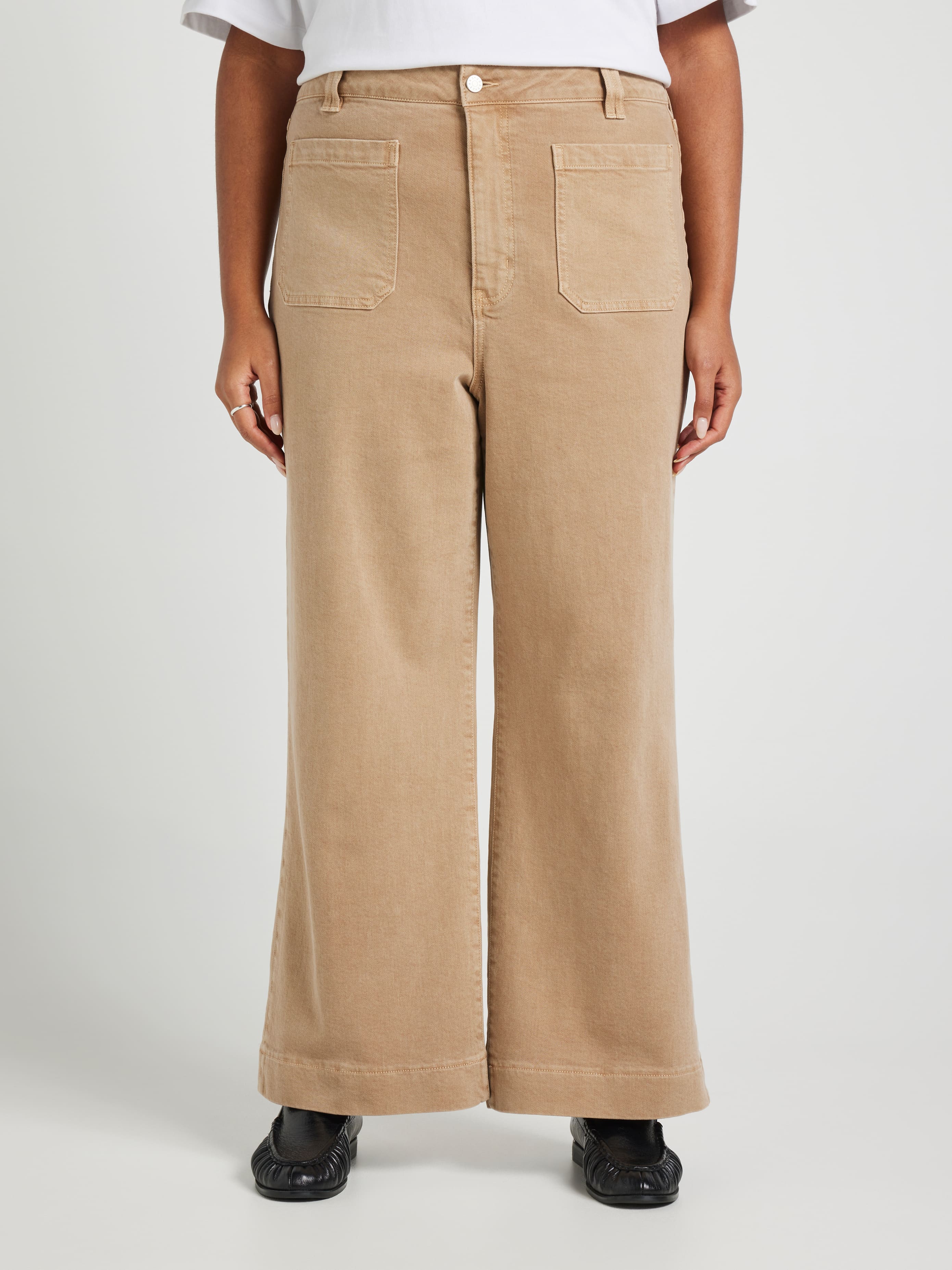 Curve Originals Patch Pocket Wide Ankle Jean