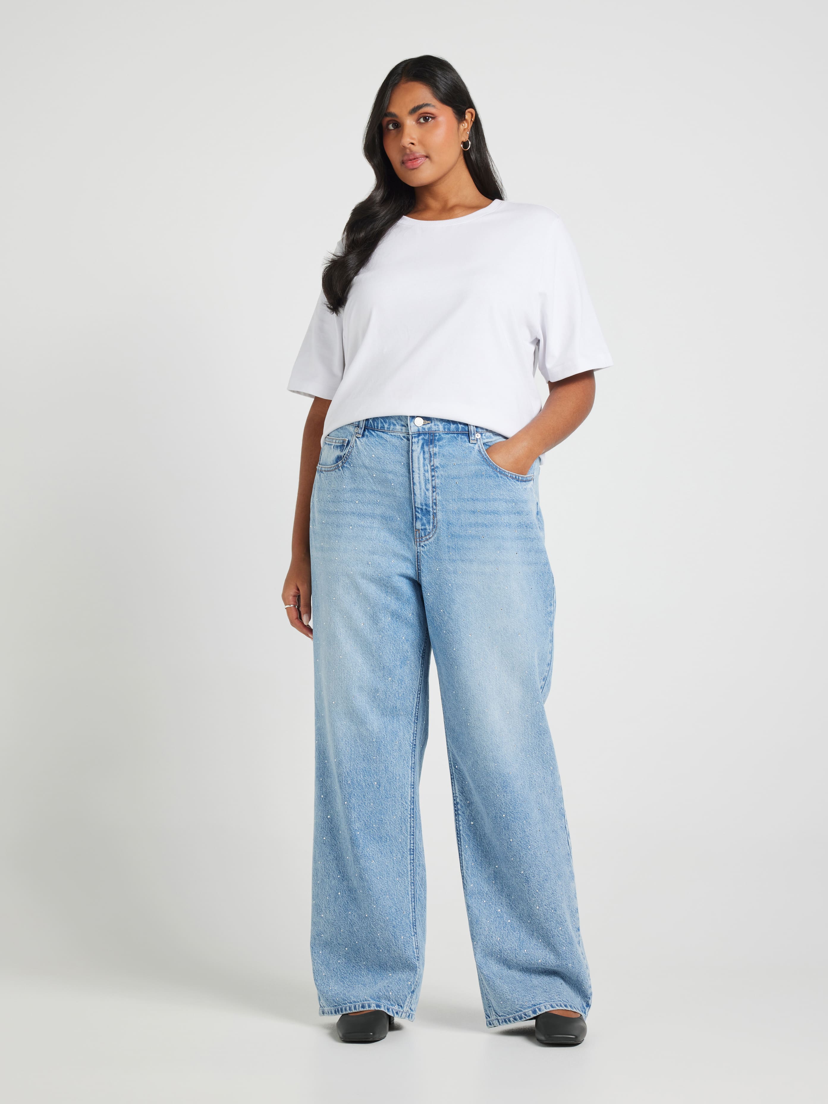 Curve Originals High Rise Relaxed Jeans