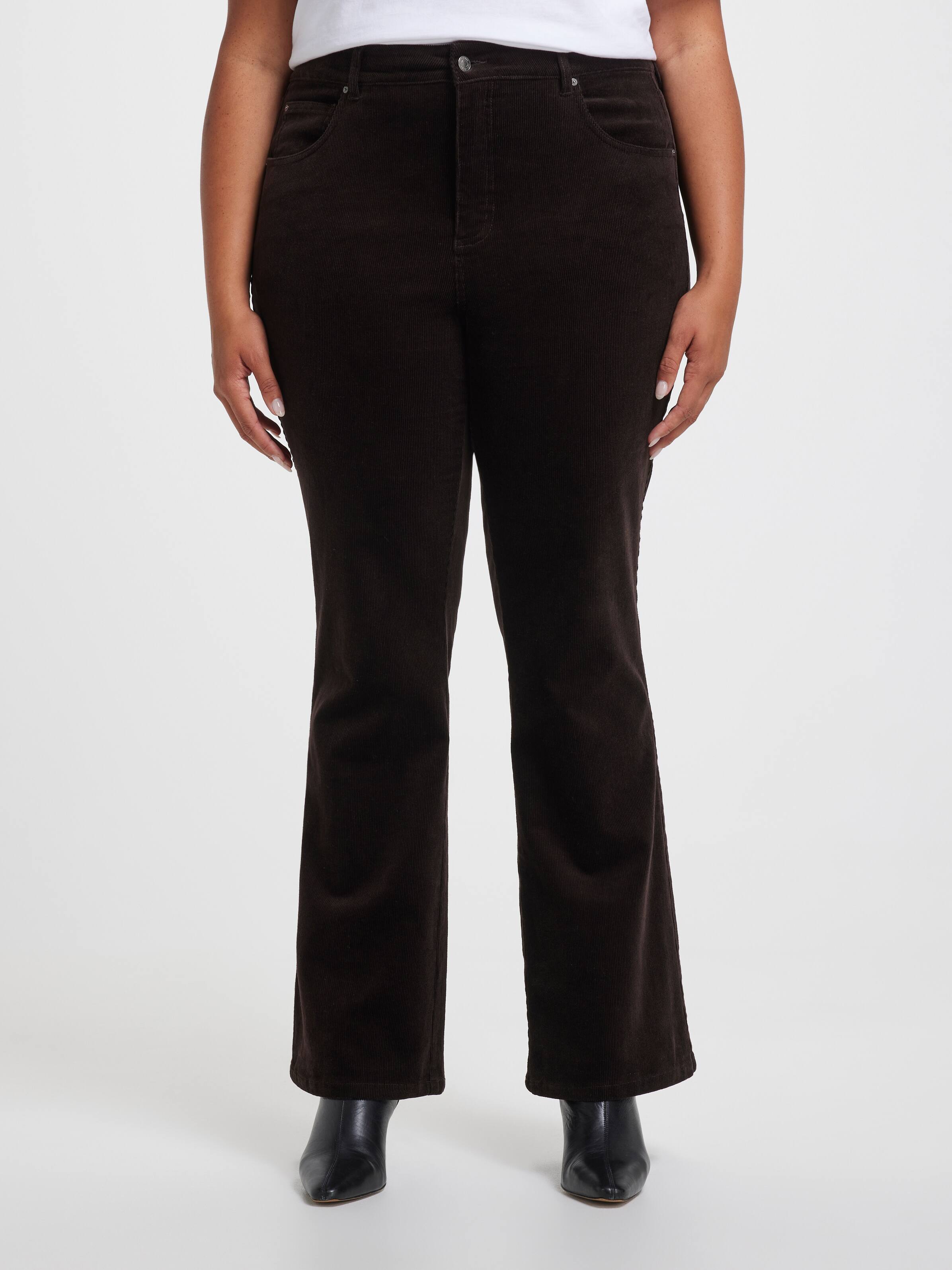 Curve Cord High Rise Bootcut Jean