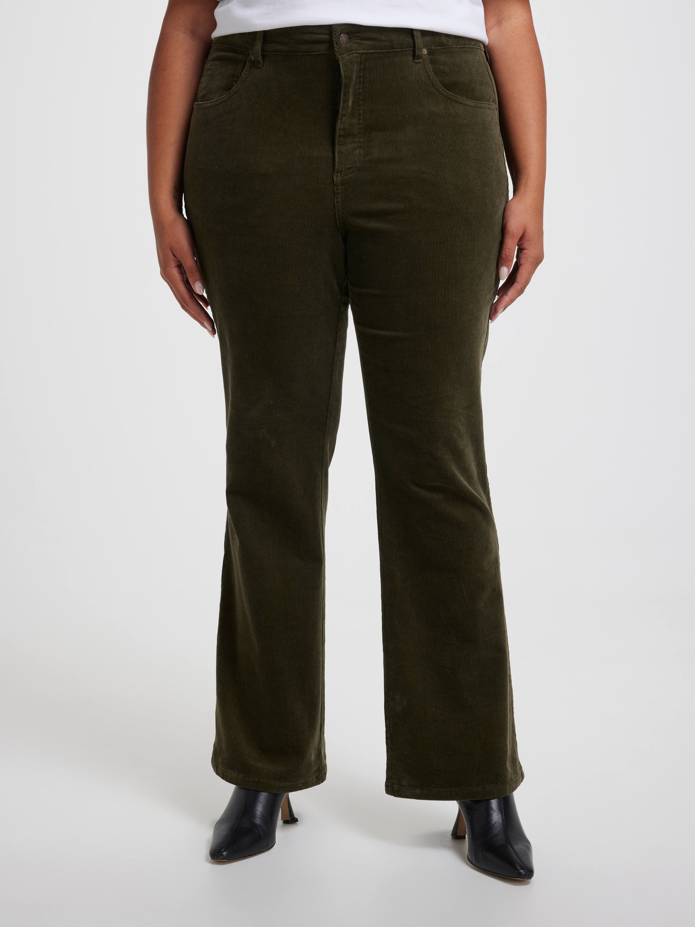 Curve Cord High Rise Bootcut Jean