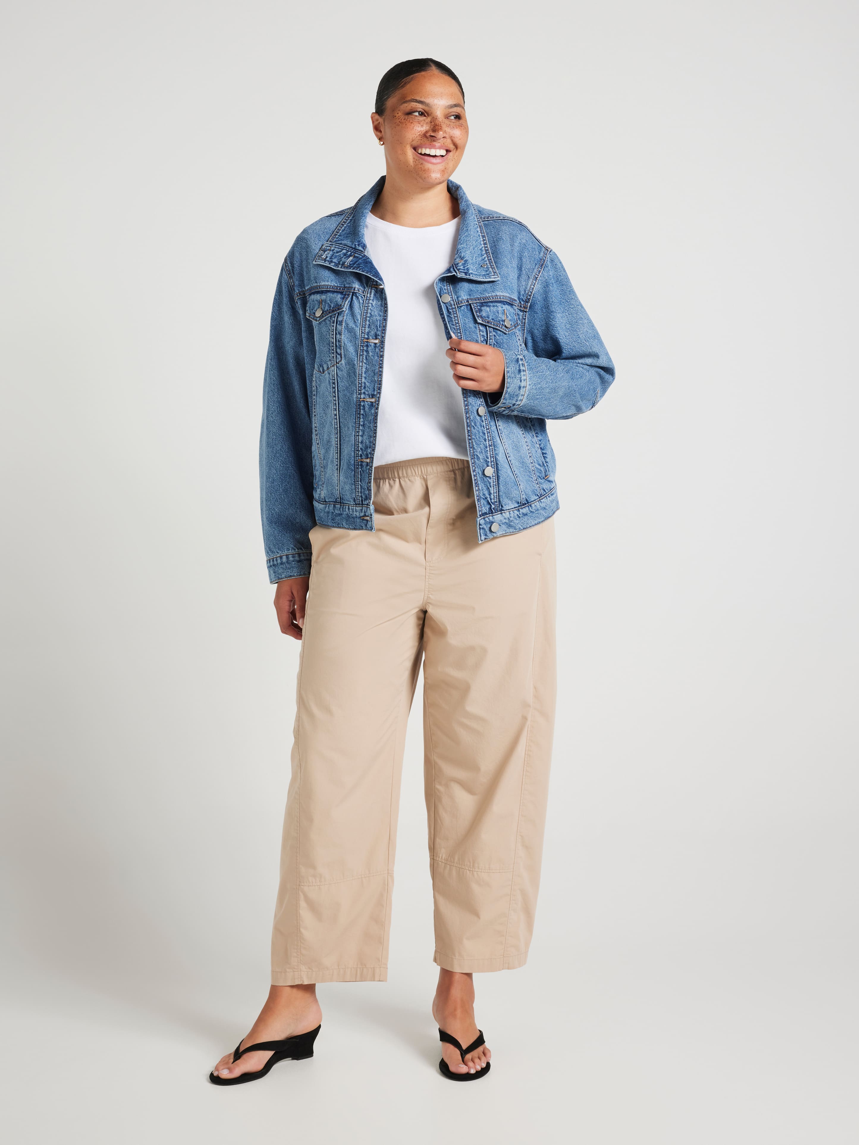 Curve Cody Pull On Barrel Leg Pant