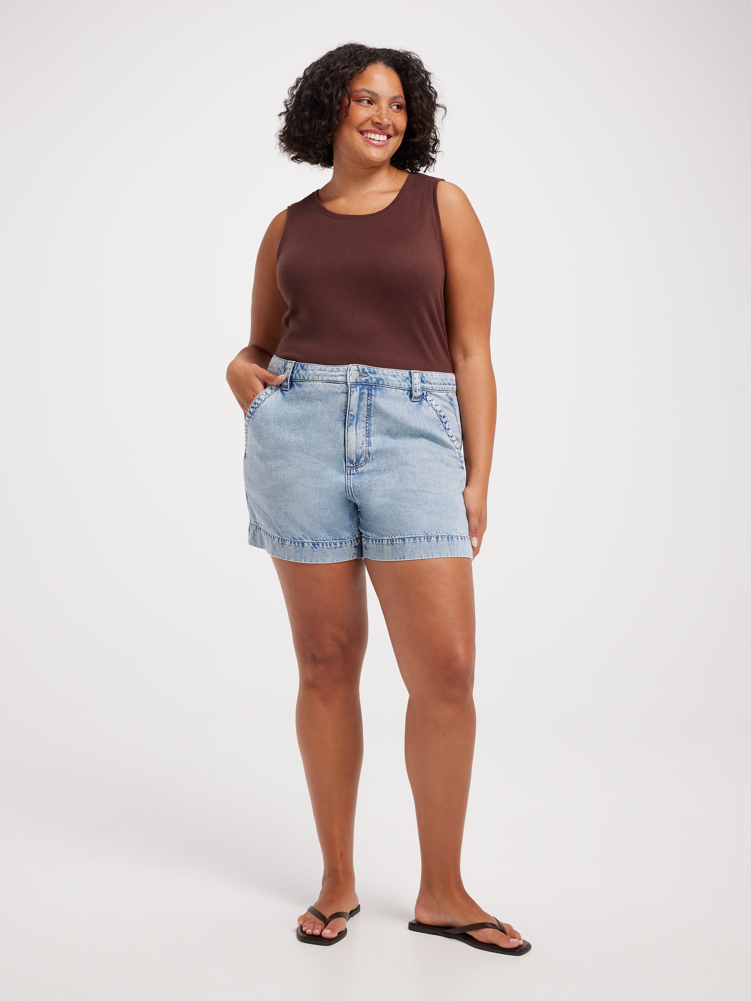 Curve Liquid Trouser Short