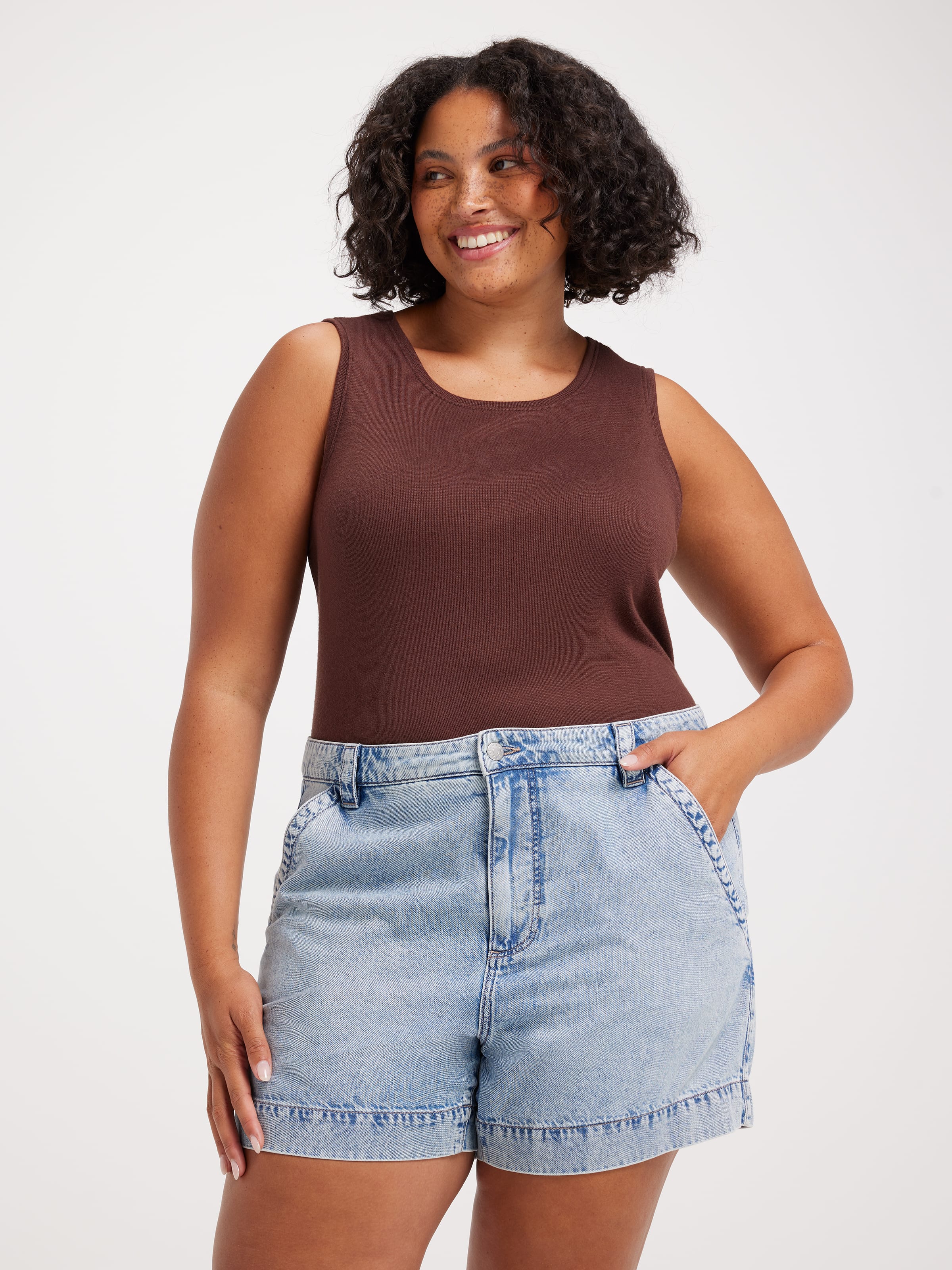 Curve Liquid Trouser Short