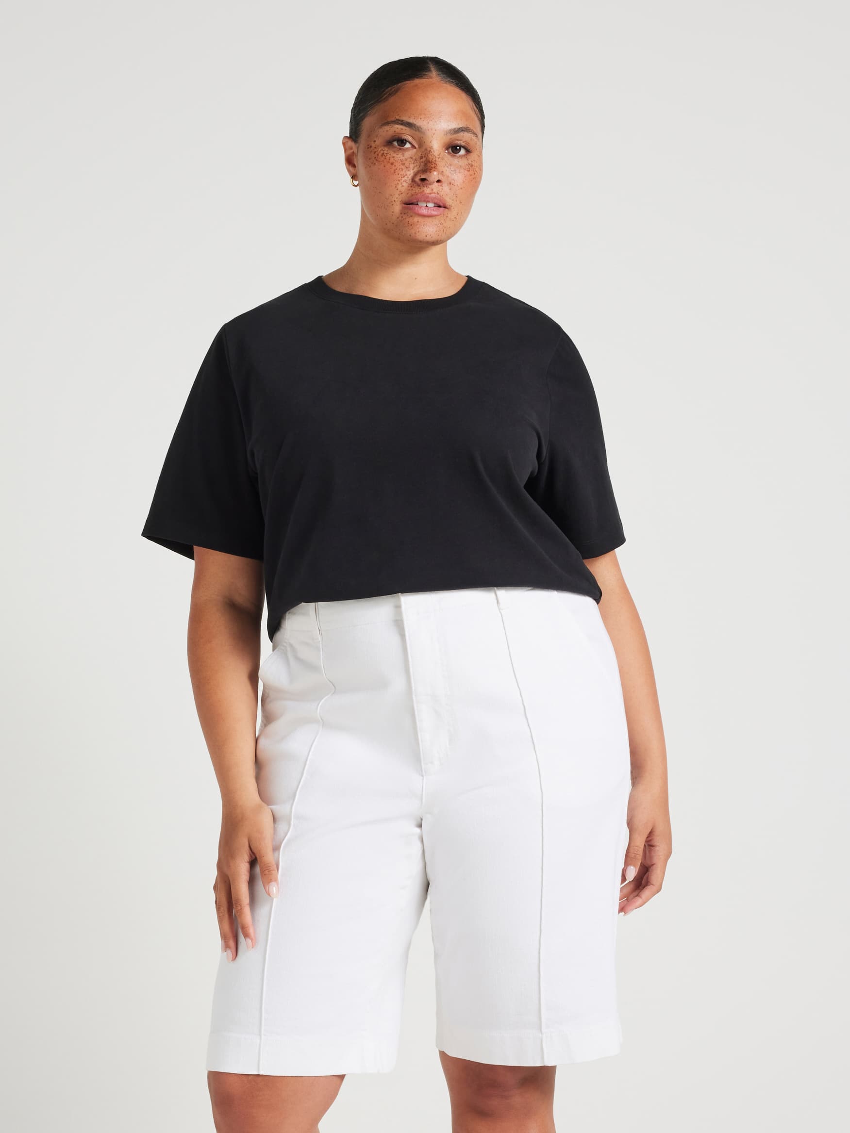 Curve Originals Pintuck Bermuda Short
