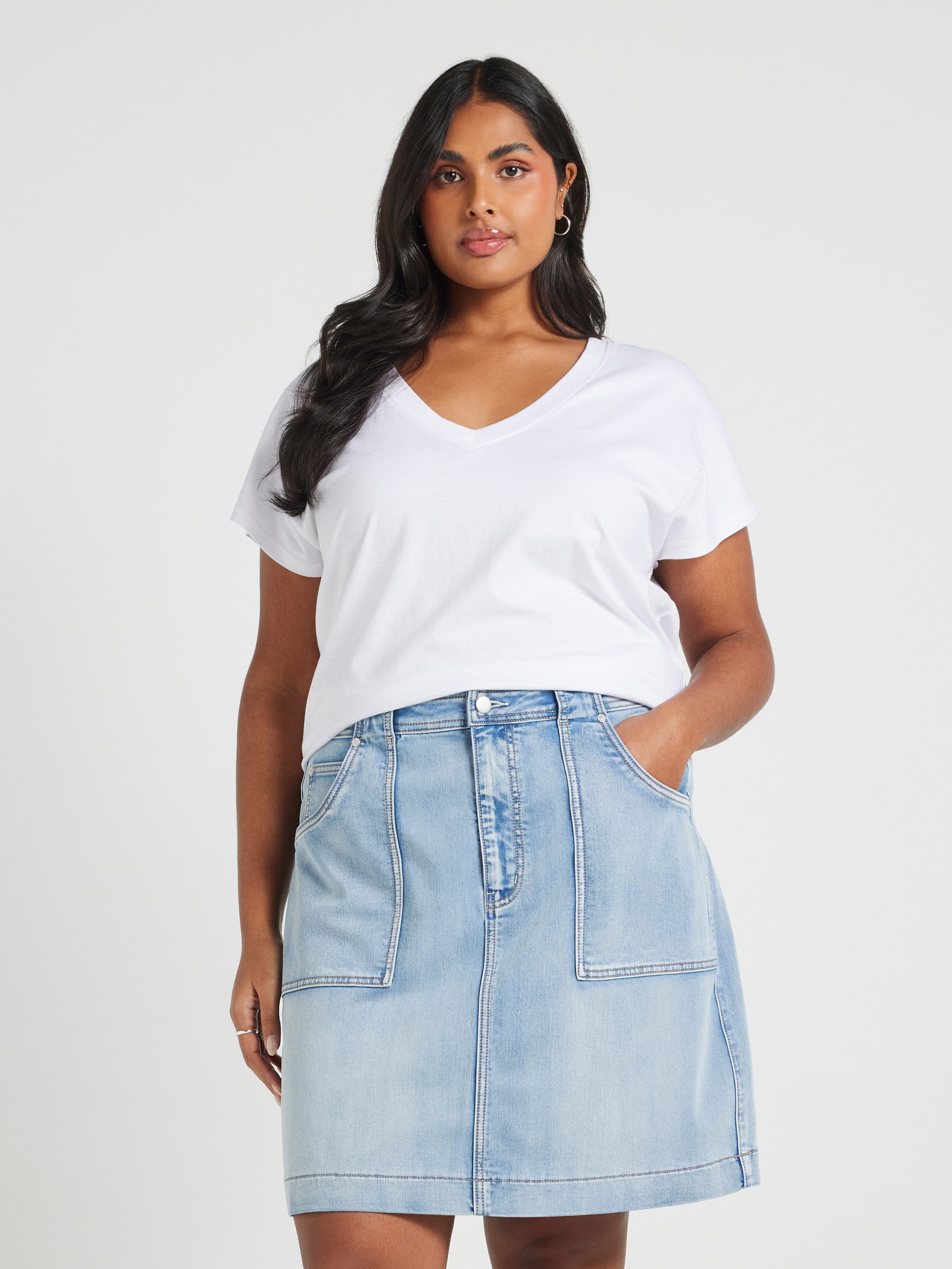 Curve Amaze Tara Utility Skirt