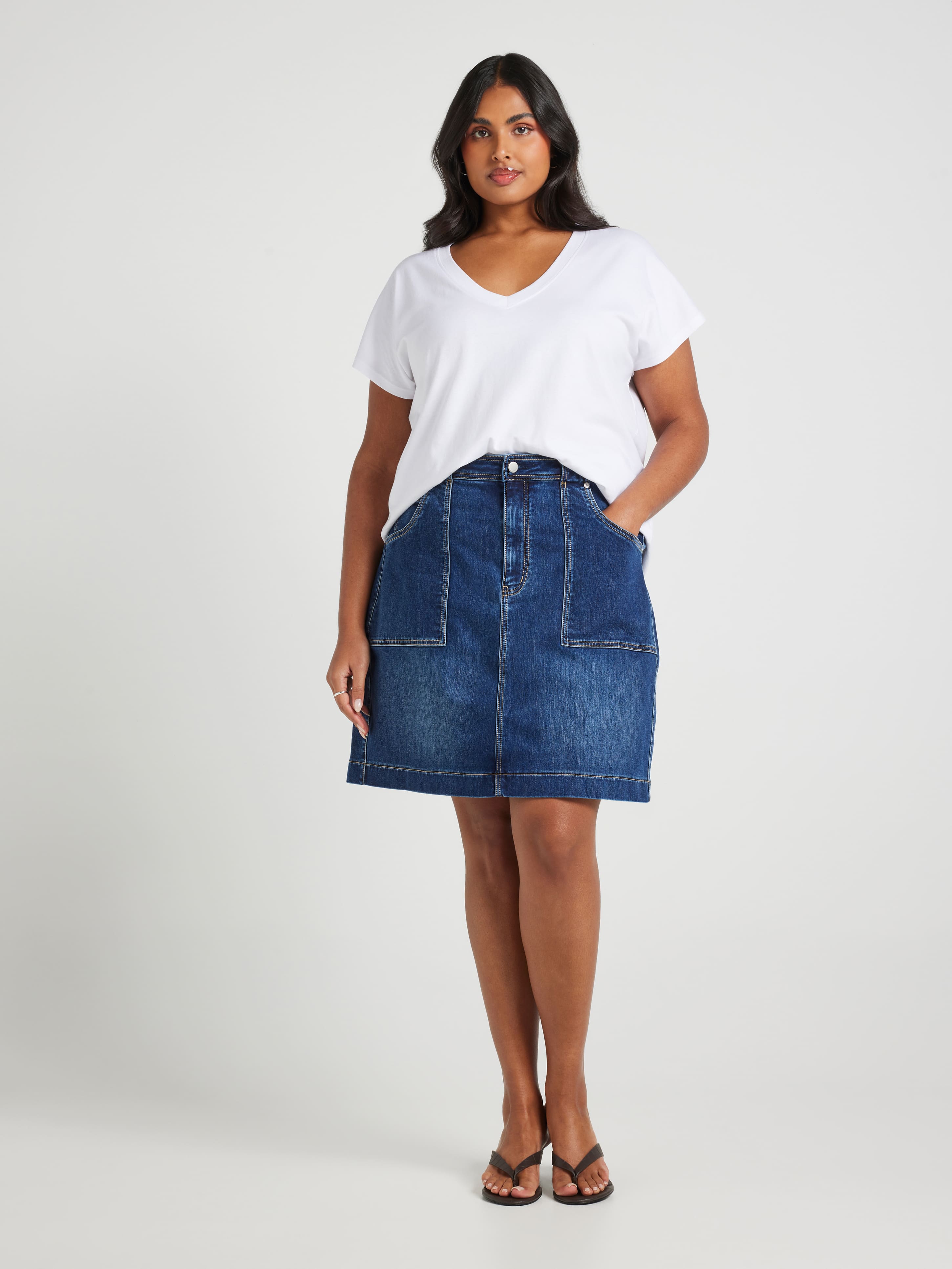Curve Amaze Tara Utility Skirt