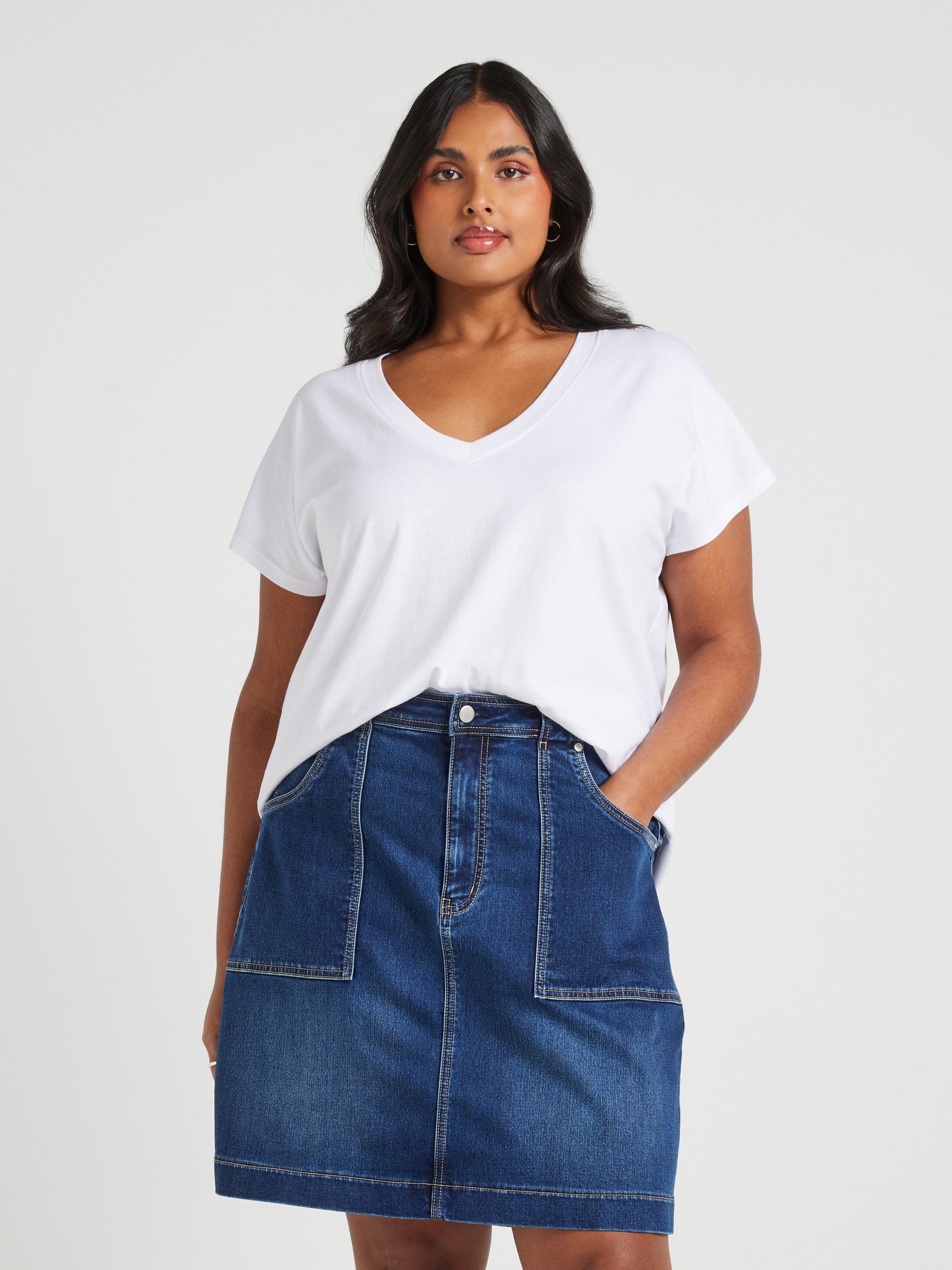 Curve Amaze Tara Utility Skirt