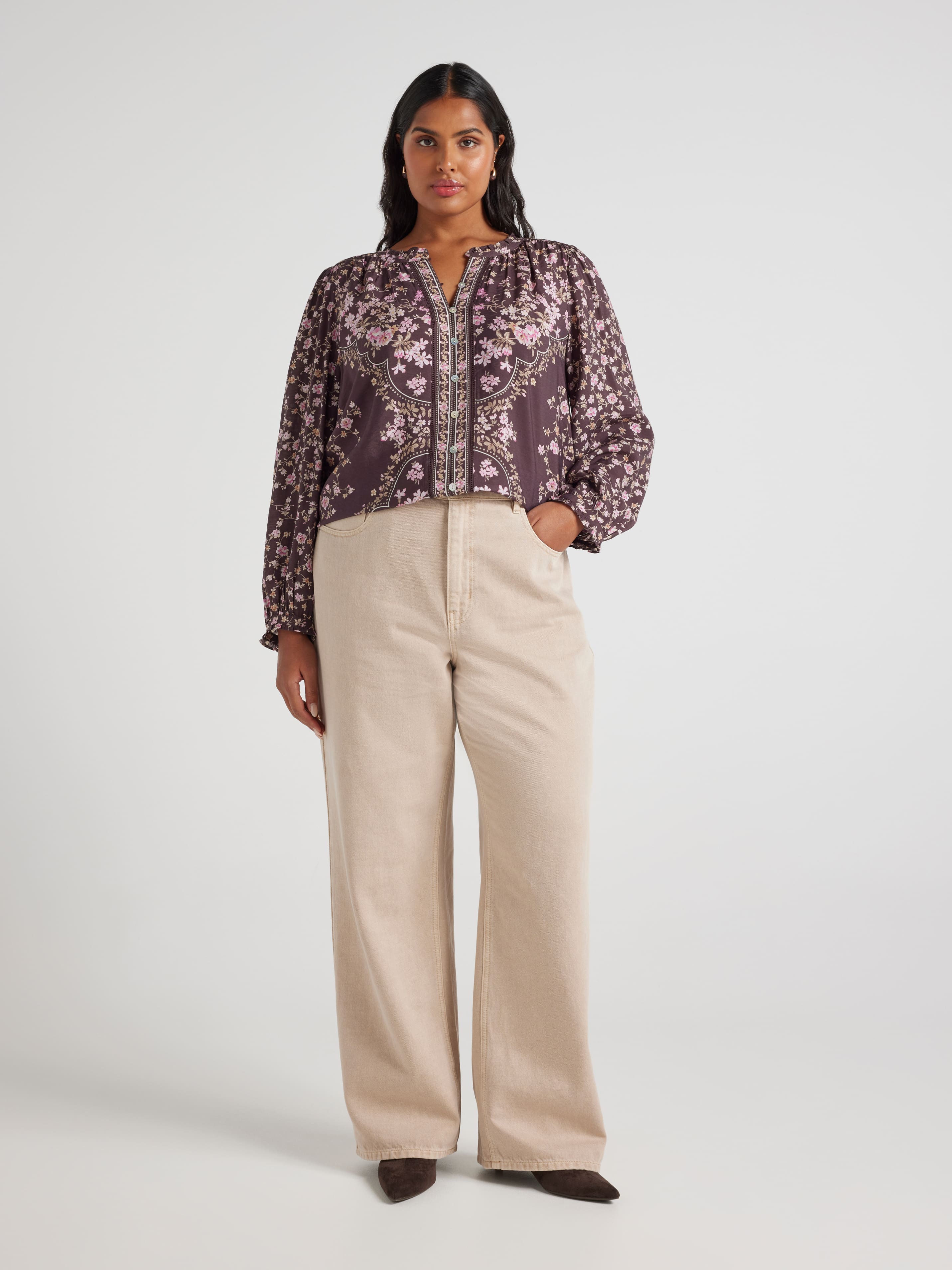 Curve London Button Through Top