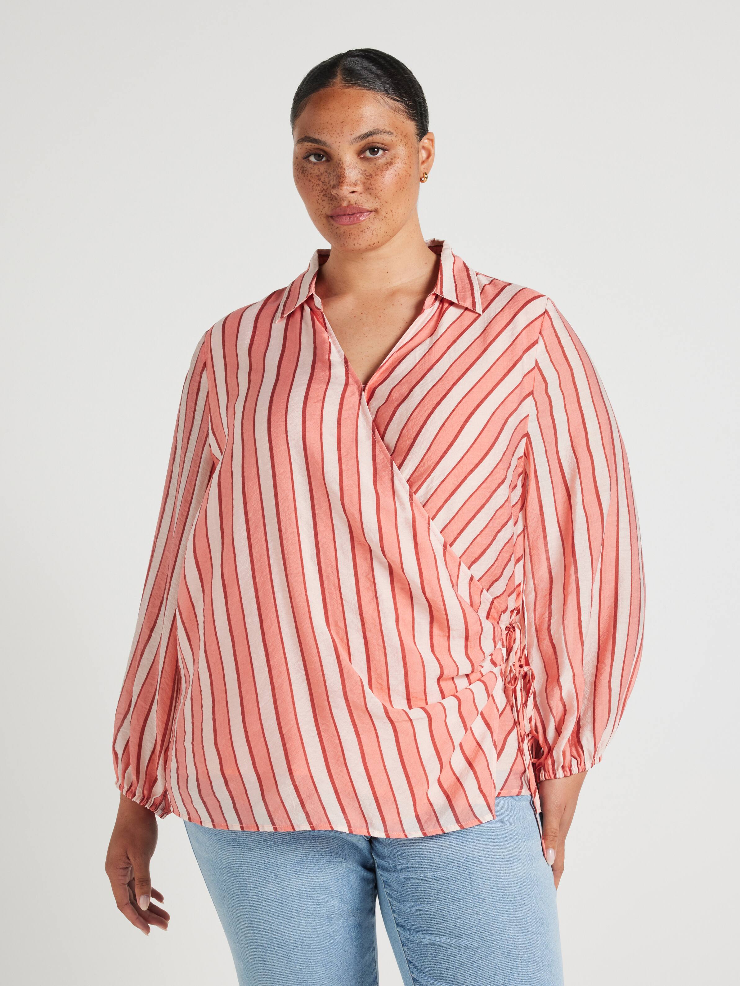 Curve Brooke Wrap Blouse