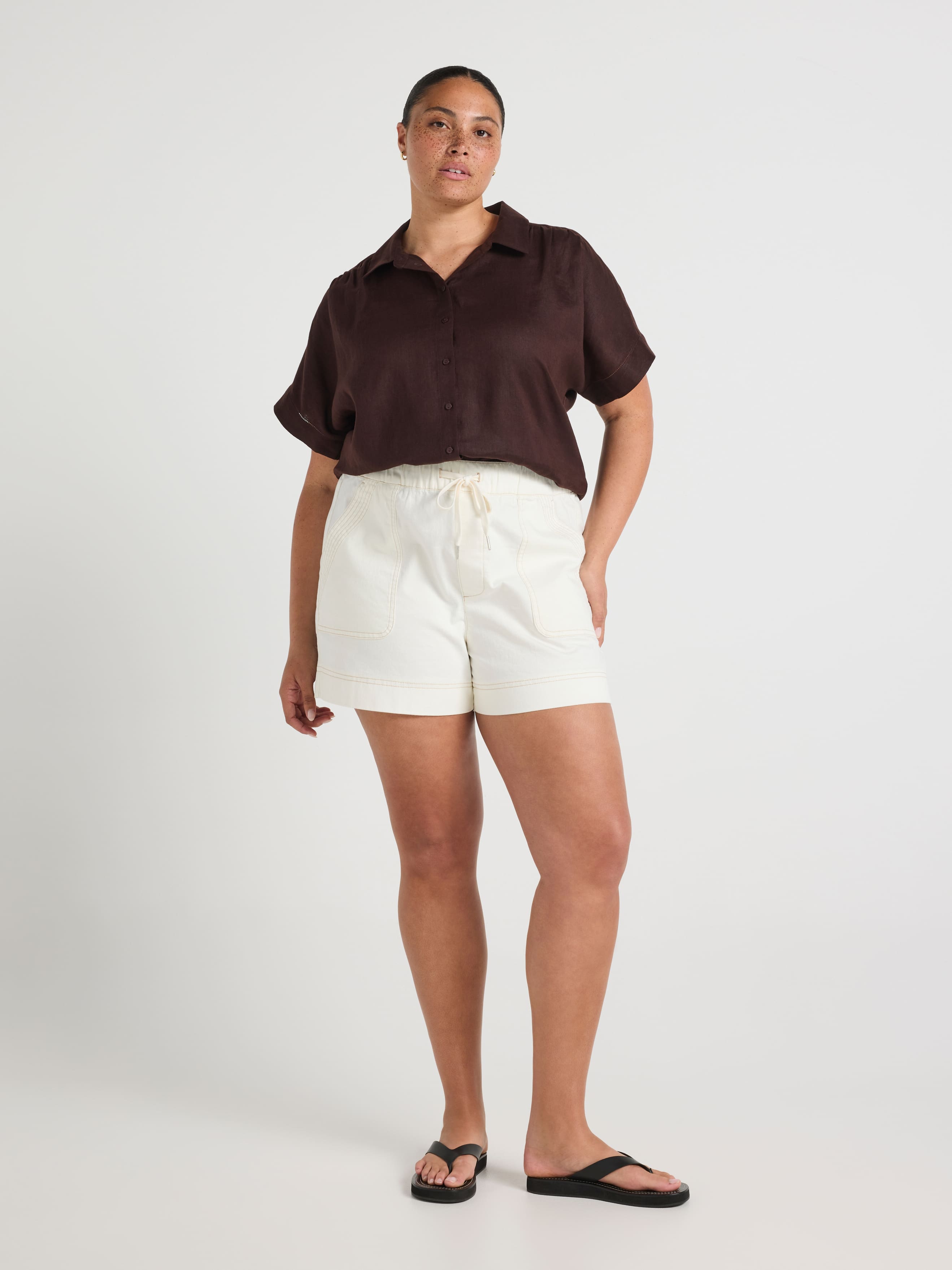 Curve Connor Linen Shirt