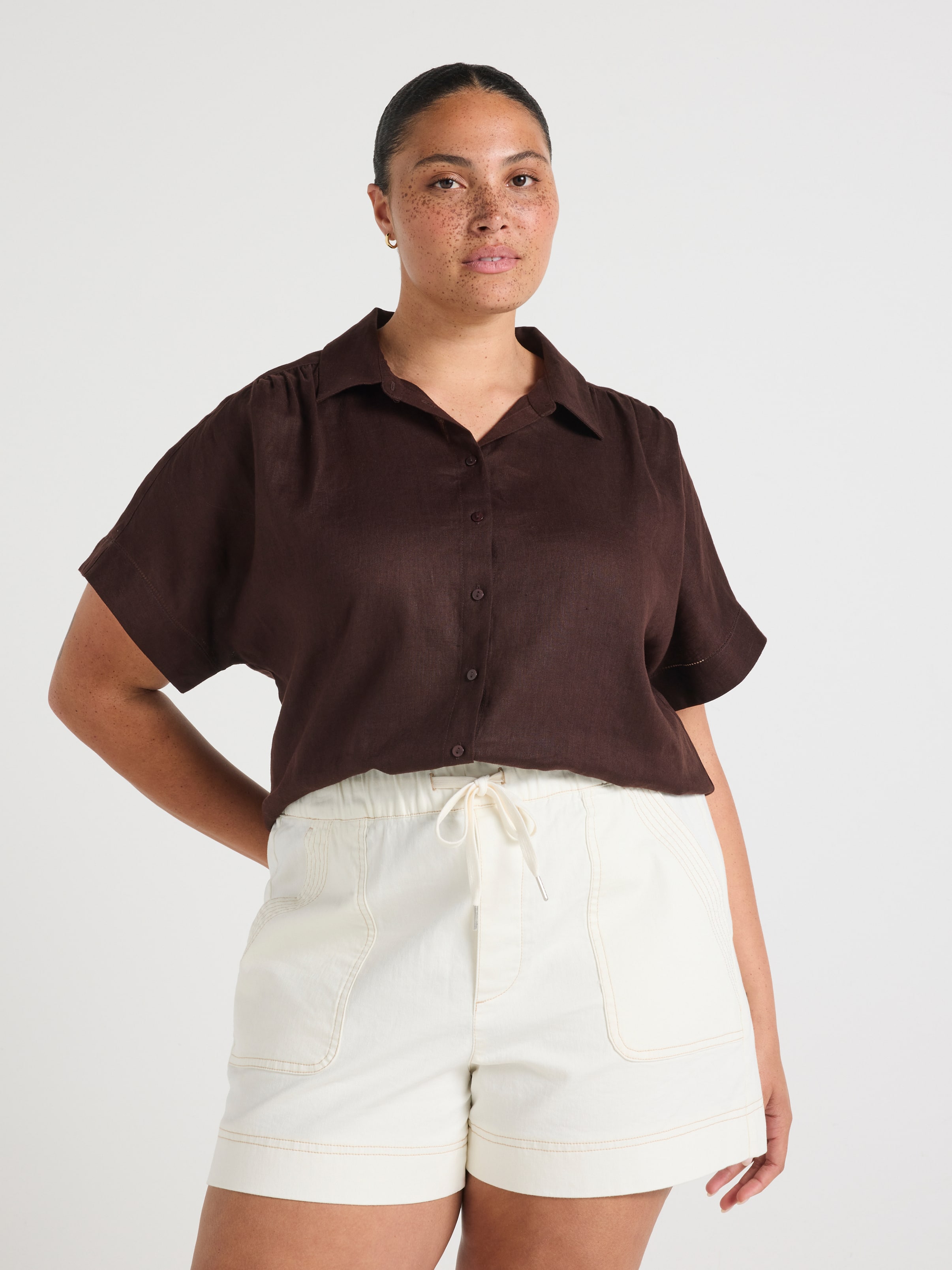 Curve Connor Linen Shirt