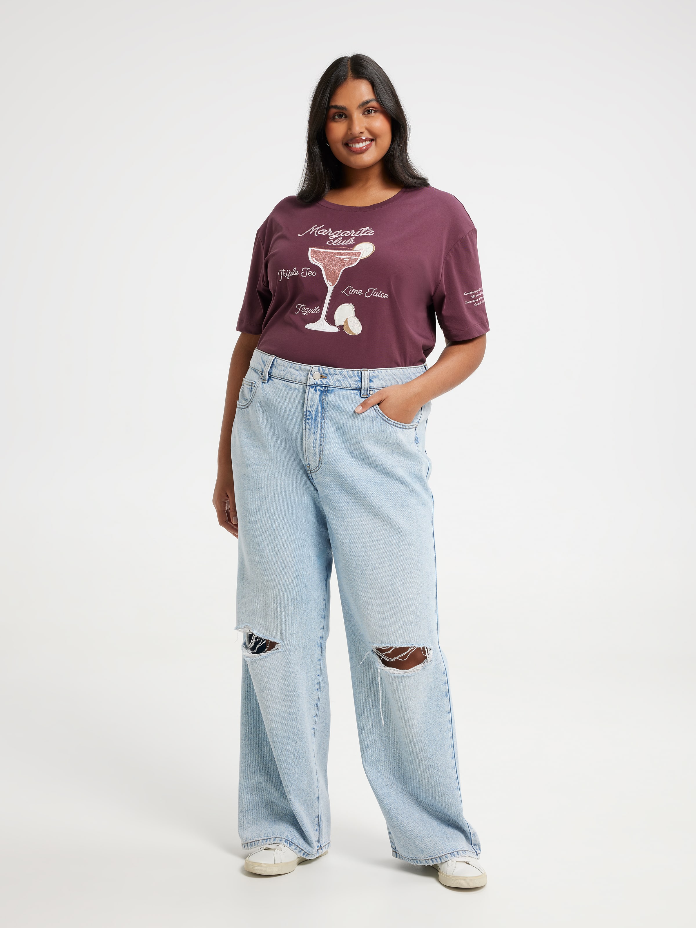 Curve Riley Relaxed Graphic Tee