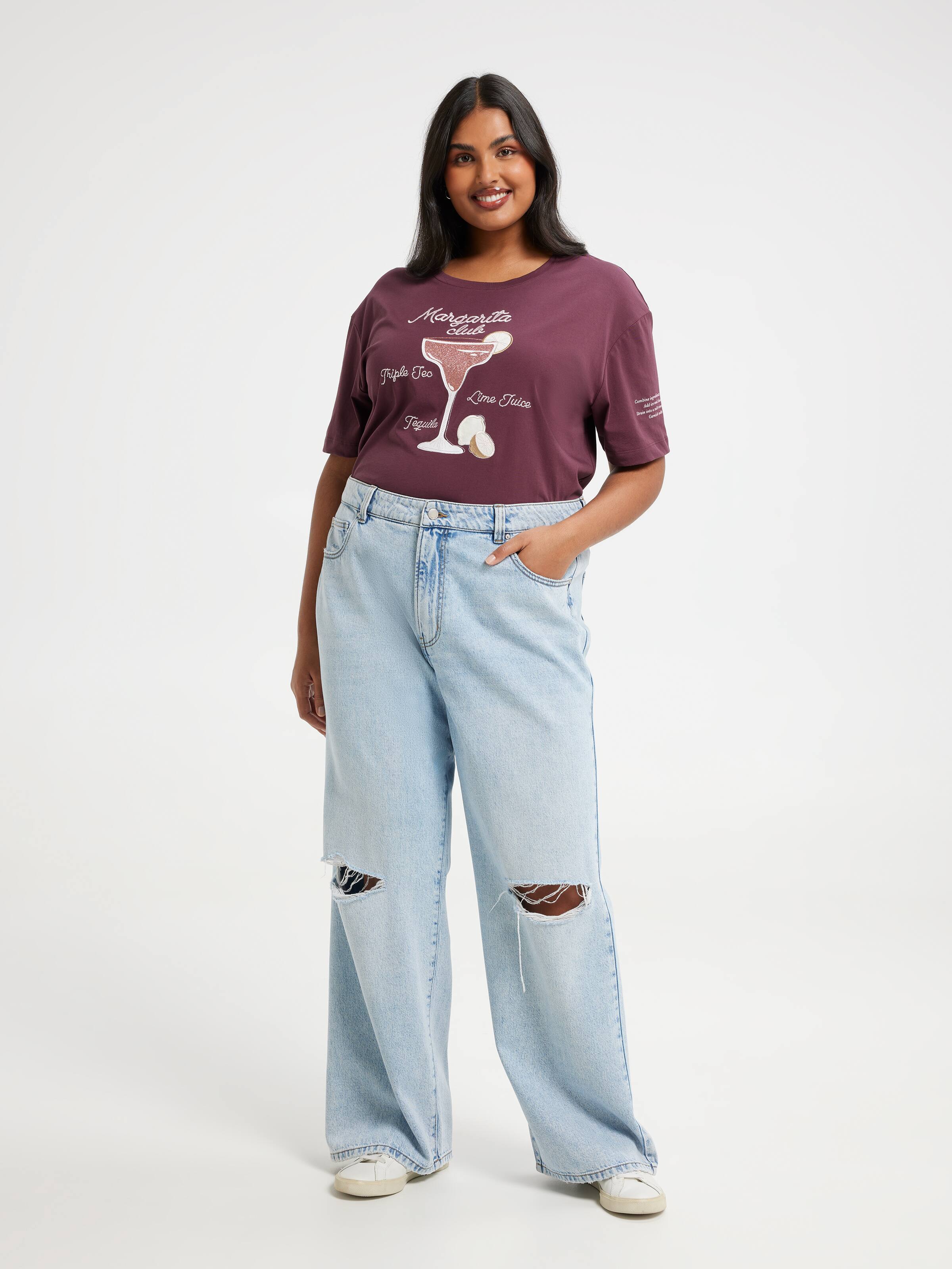 Curve Riley Relaxed Graphic Tee