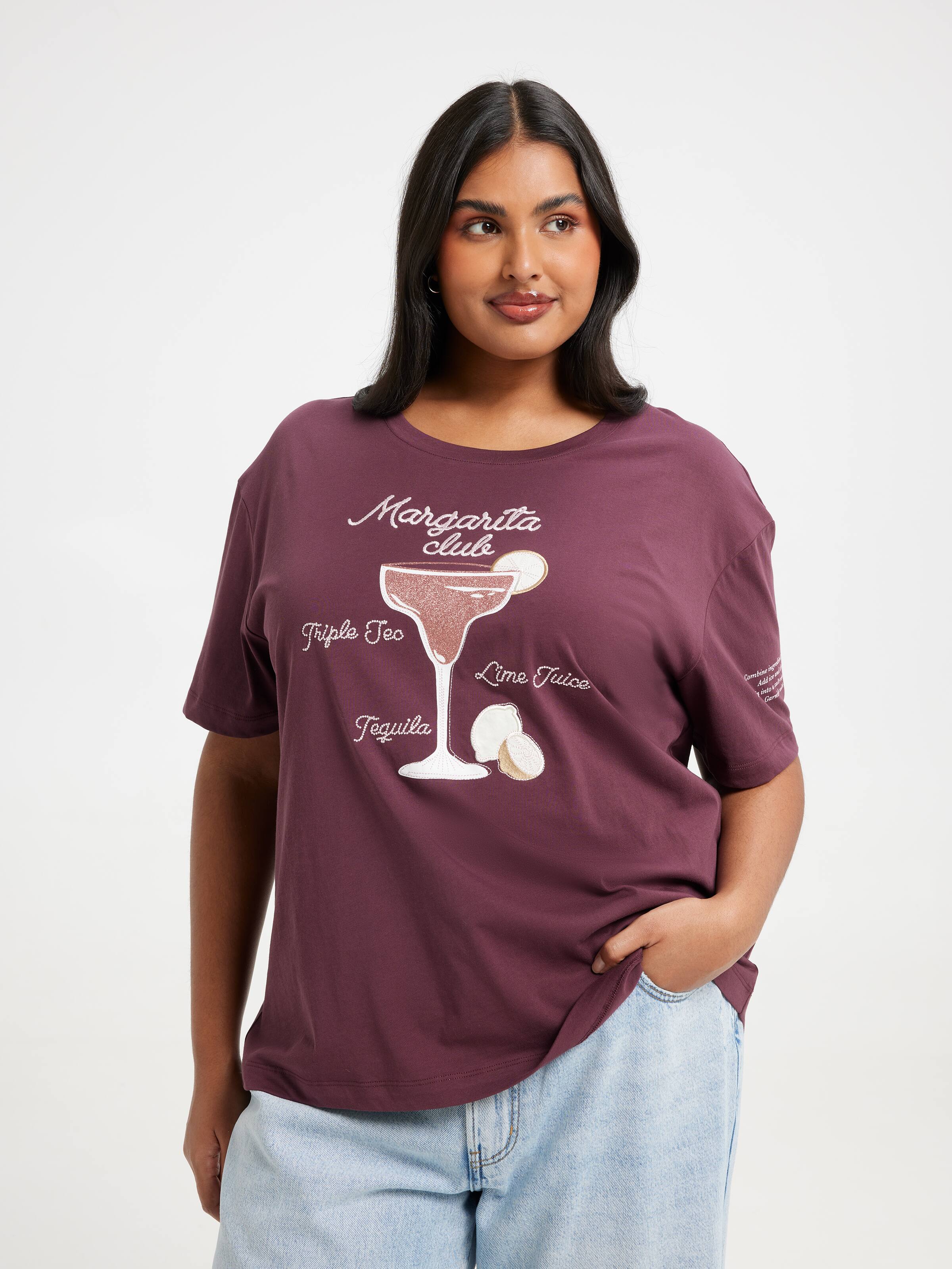 Curve Riley Relaxed Graphic Tee