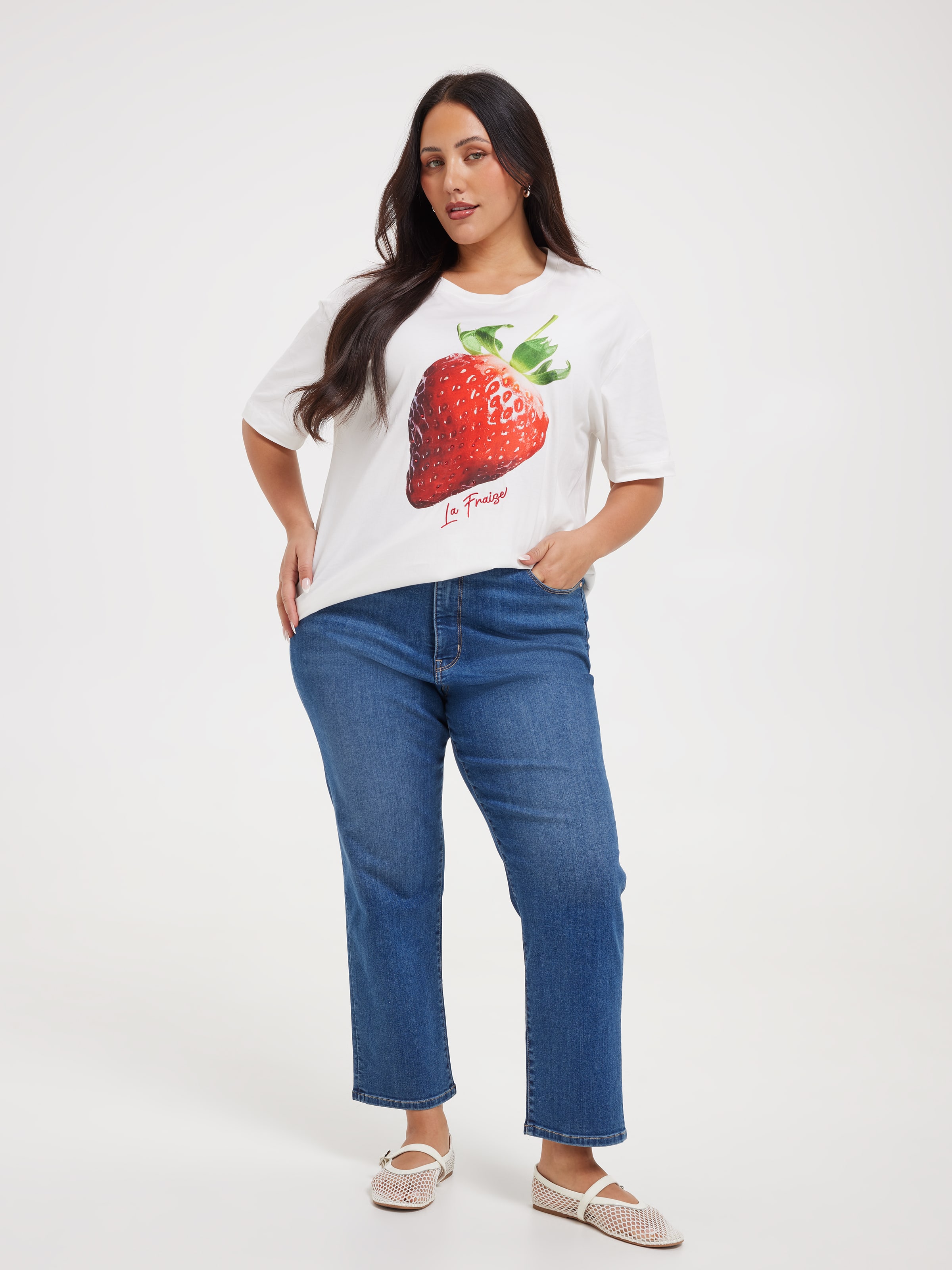 Curve Riley Relaxed Graphic Tee