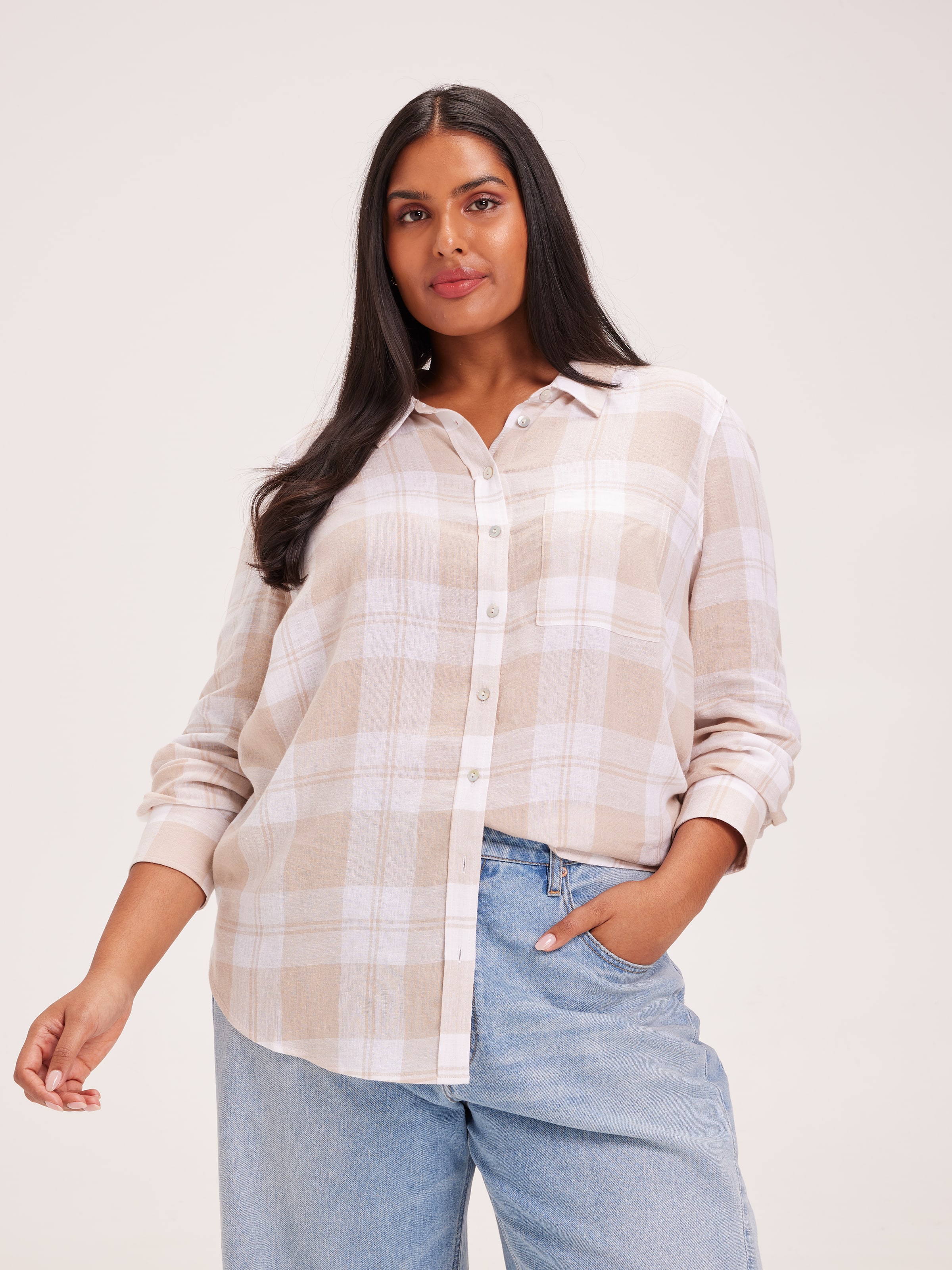 Curve Marli Linen Rich Shirt