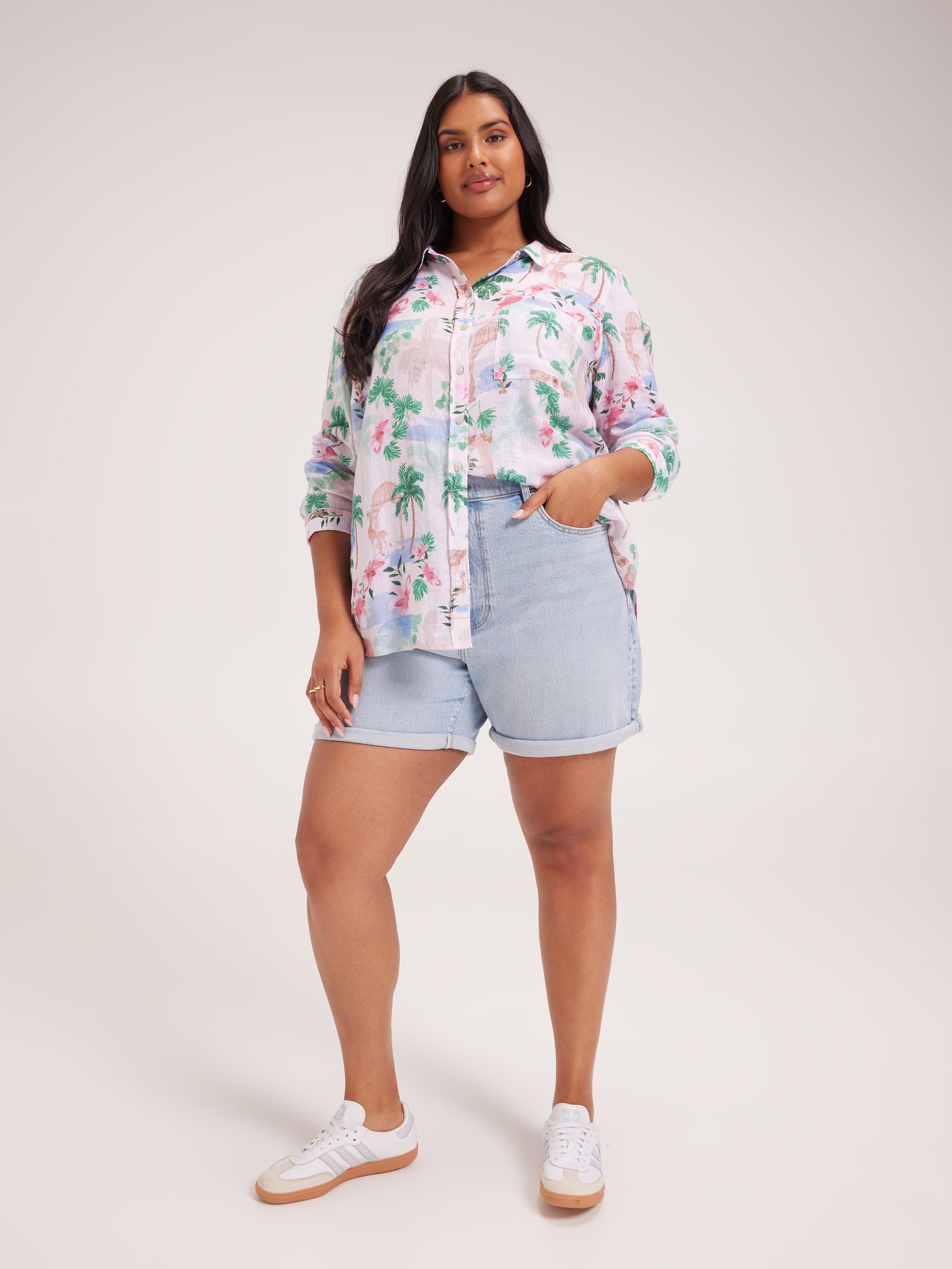 Curve Marli Linen Rich Shirt