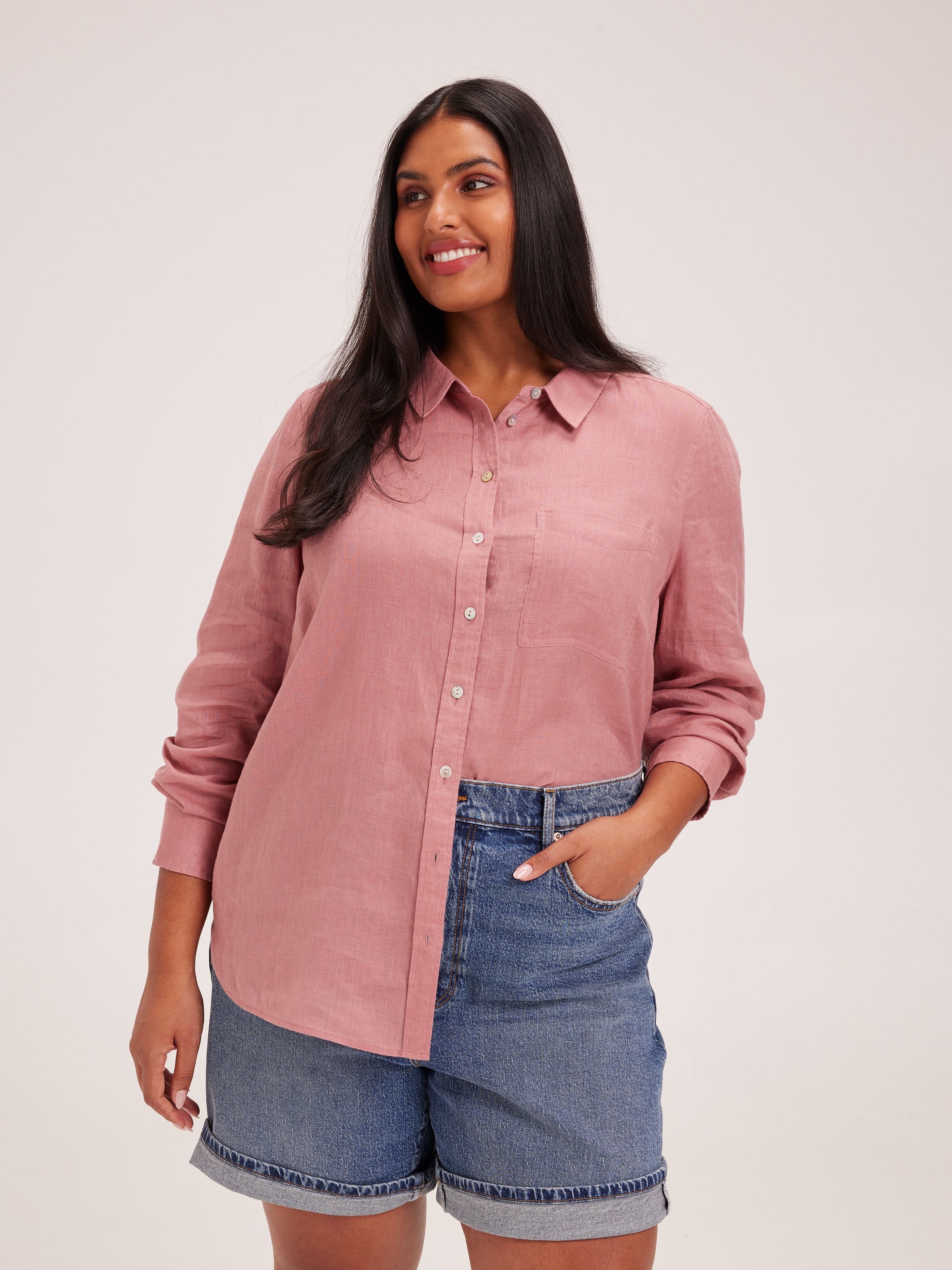 Curve Marli Linen Rich Shirt