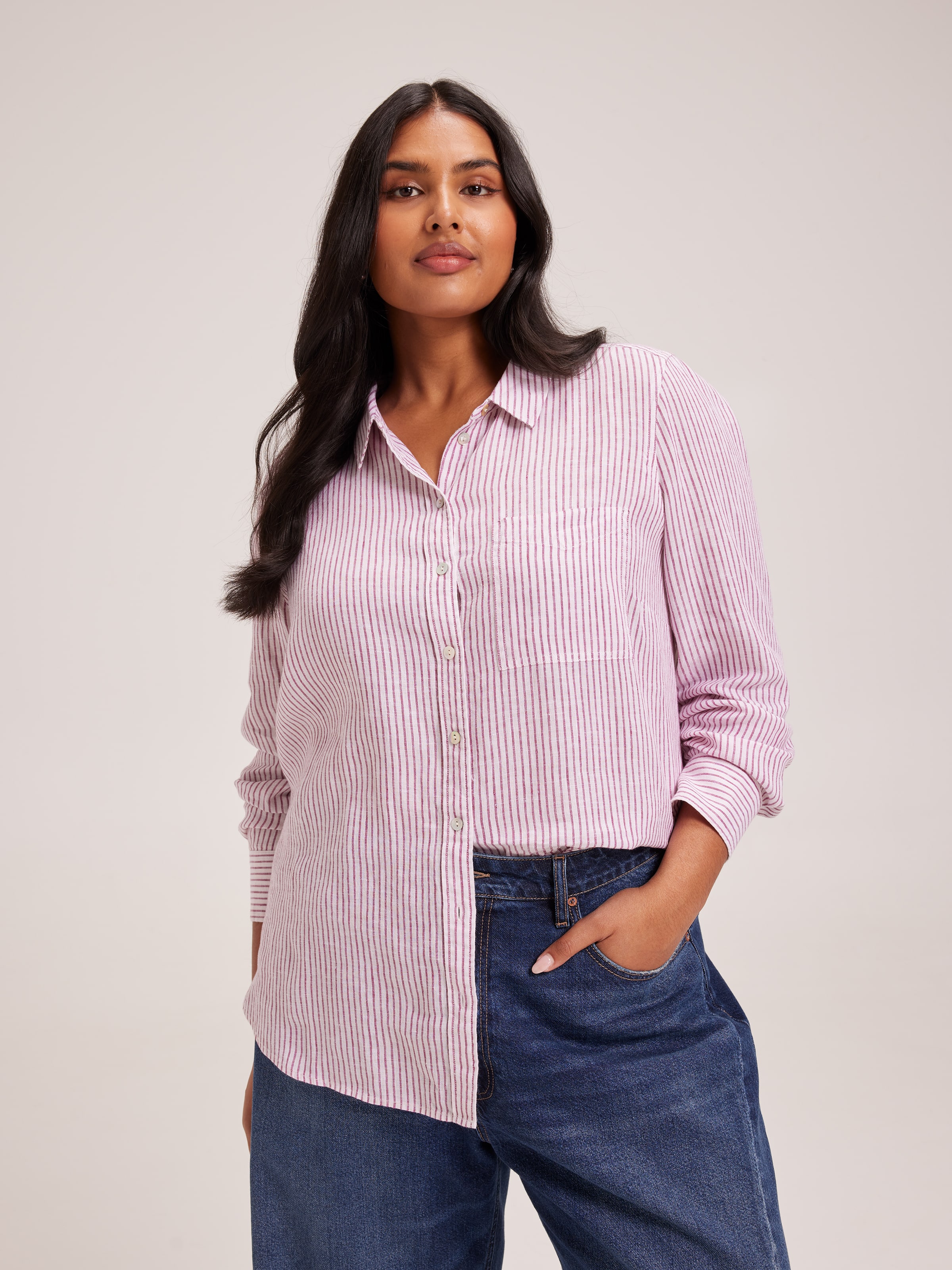 Curve Marli Linen Rich Shirt