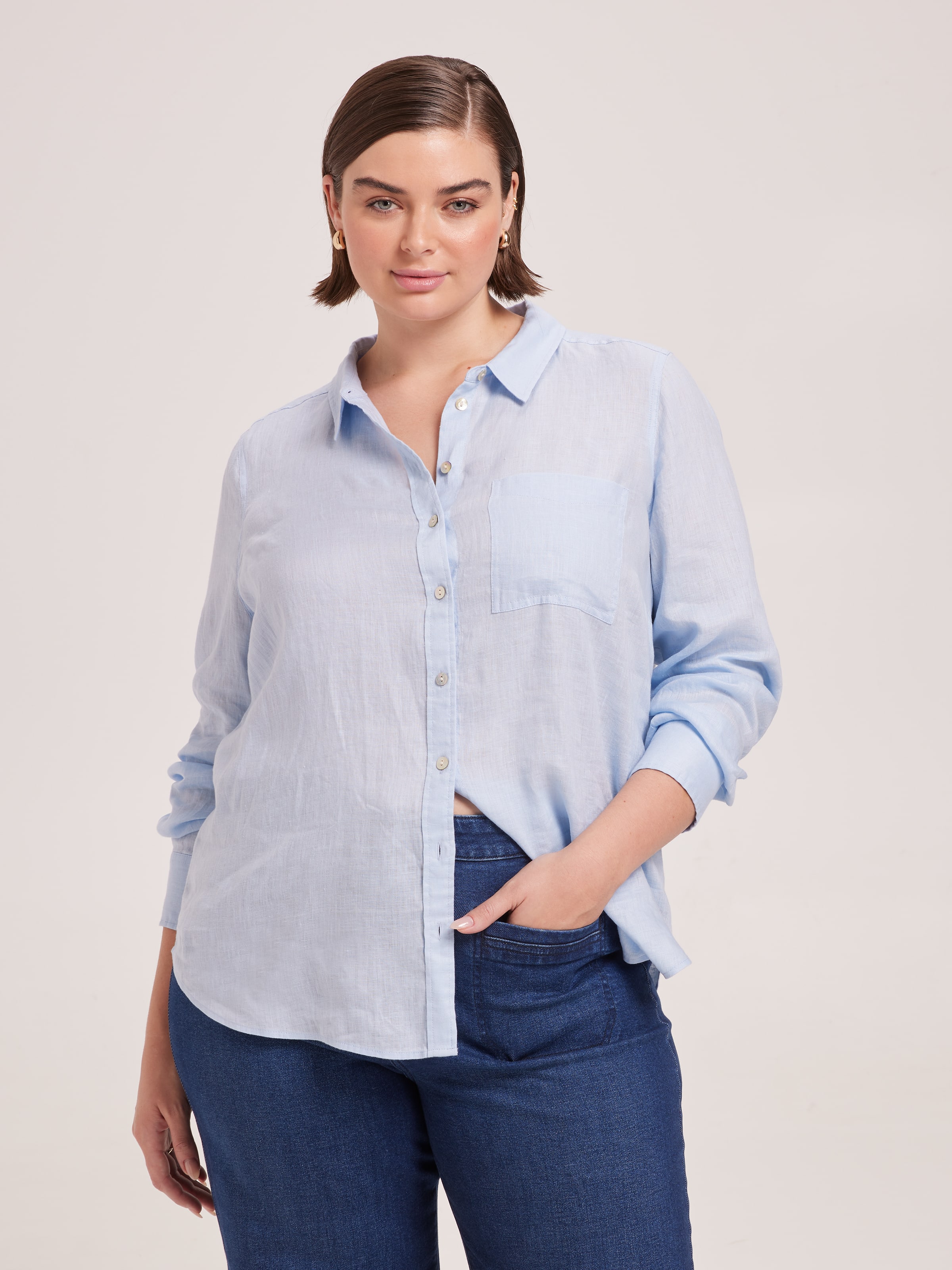 Curve Marli Linen Rich Shirt