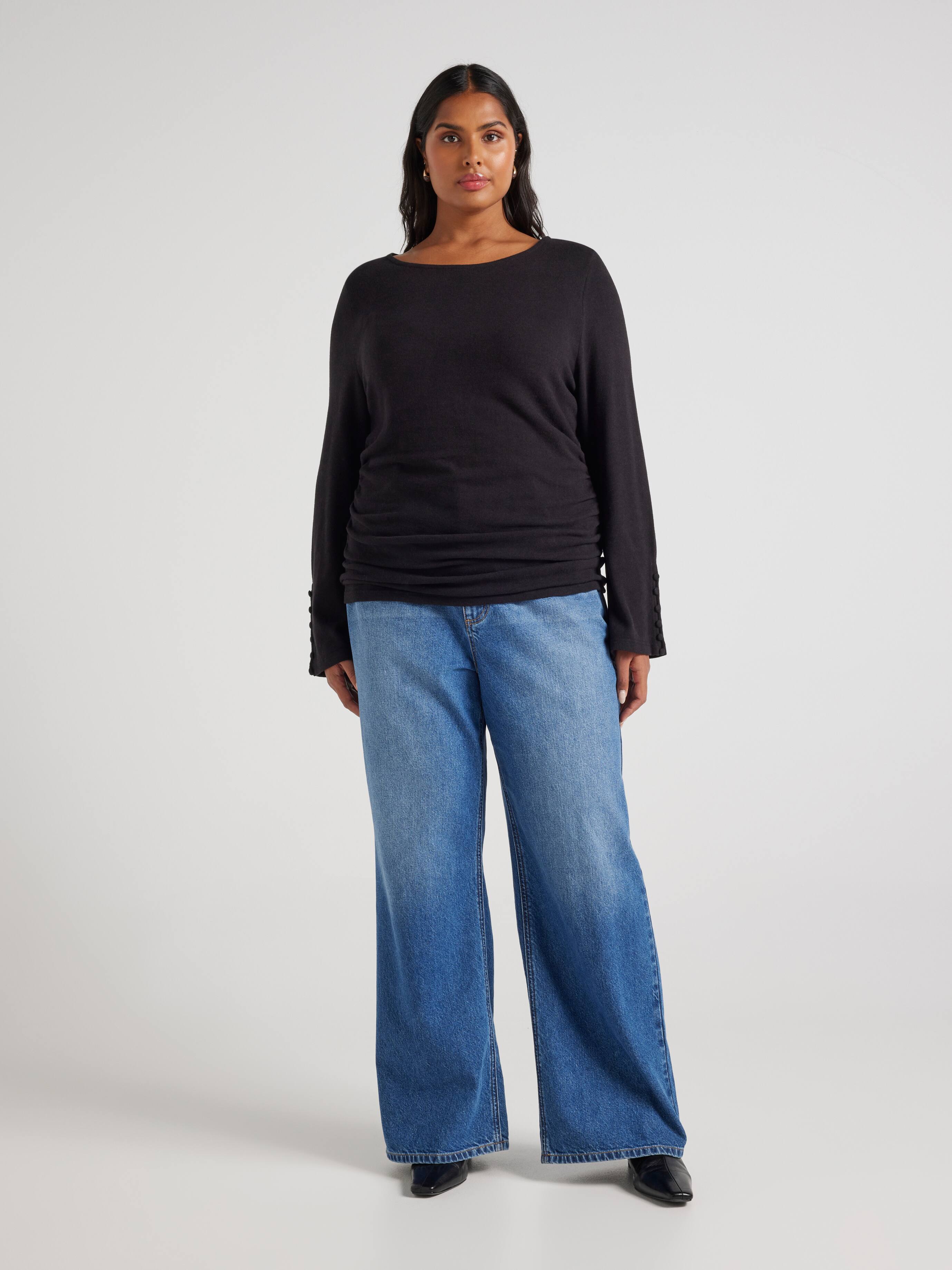 Curve Saskia Button Top