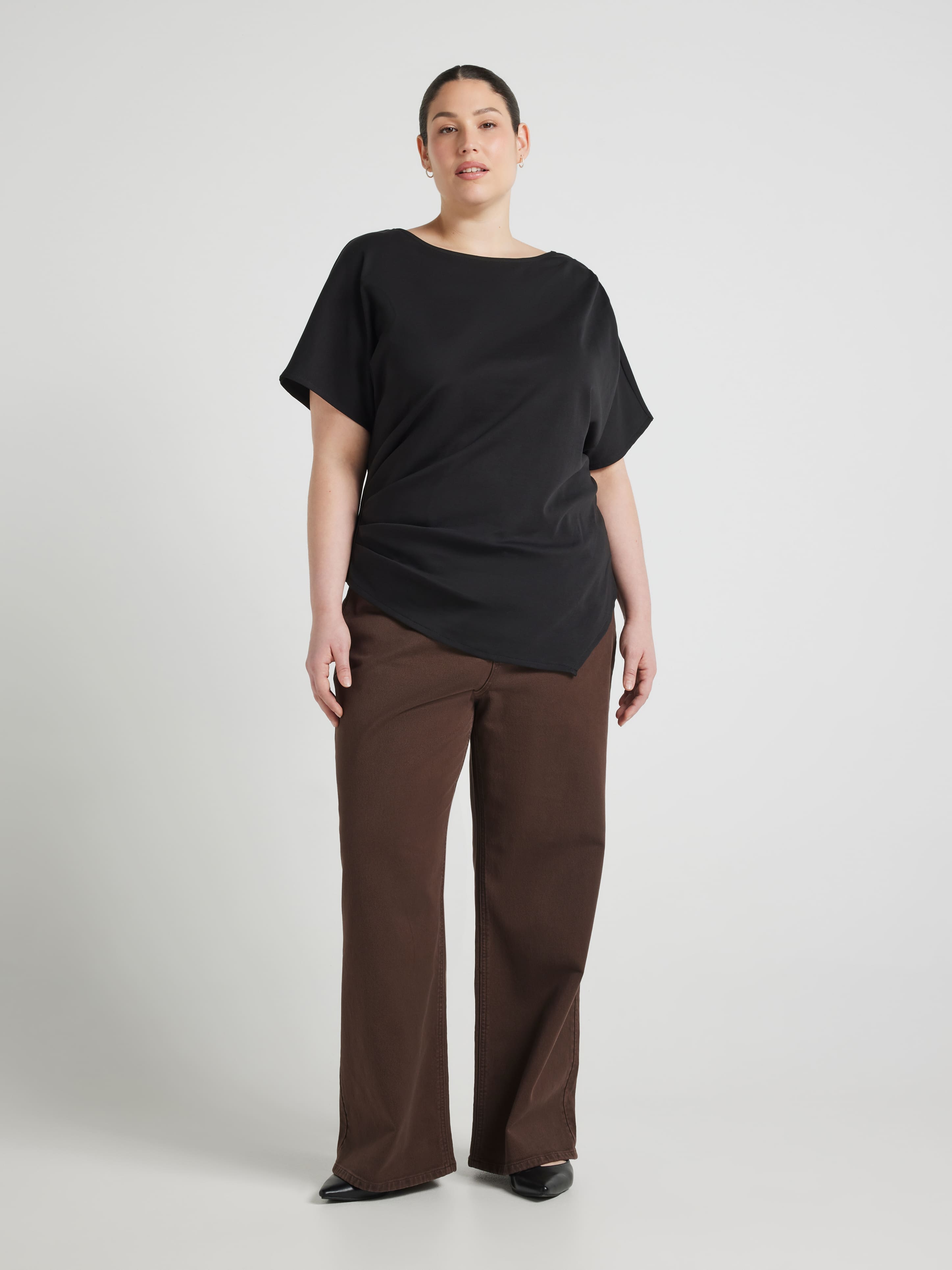 Curve Sunday Rouched Top