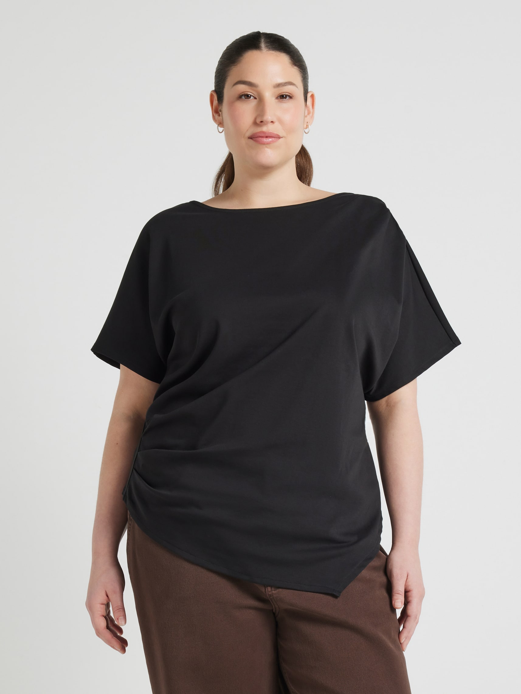 Curve Sunday Rouched Top