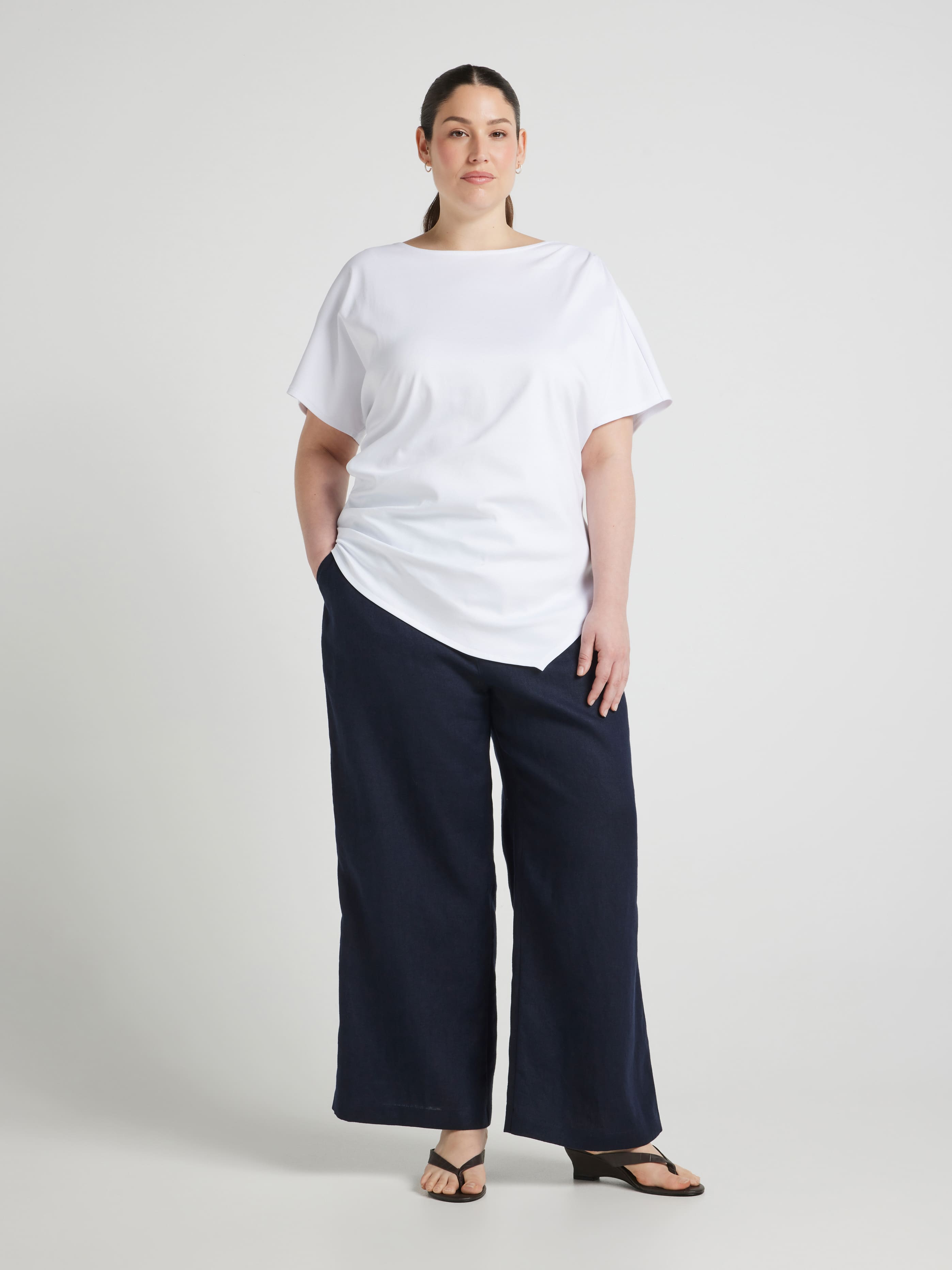 Curve Sunday Rouched Top