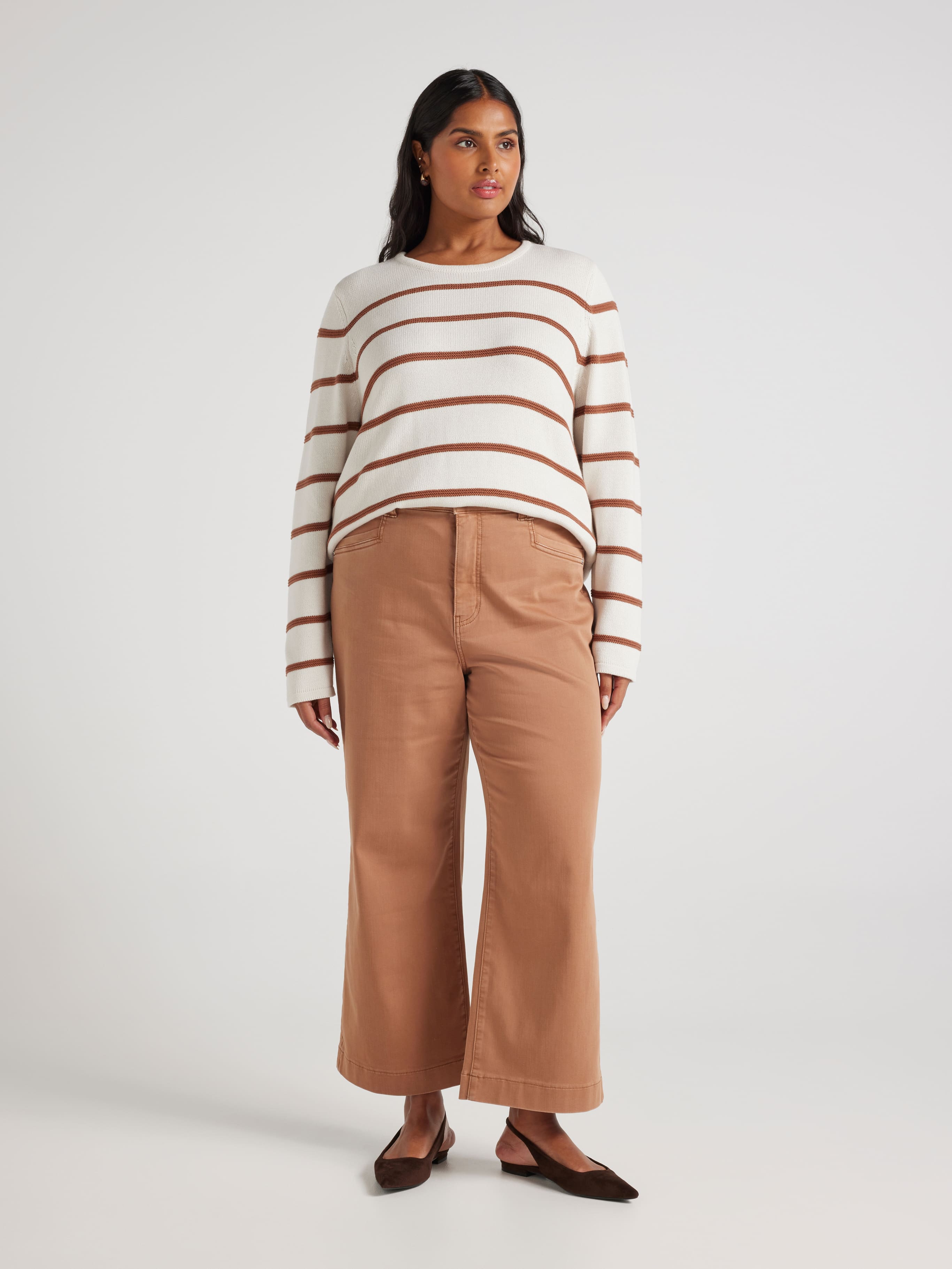 Curve Amelia Textured Pullover