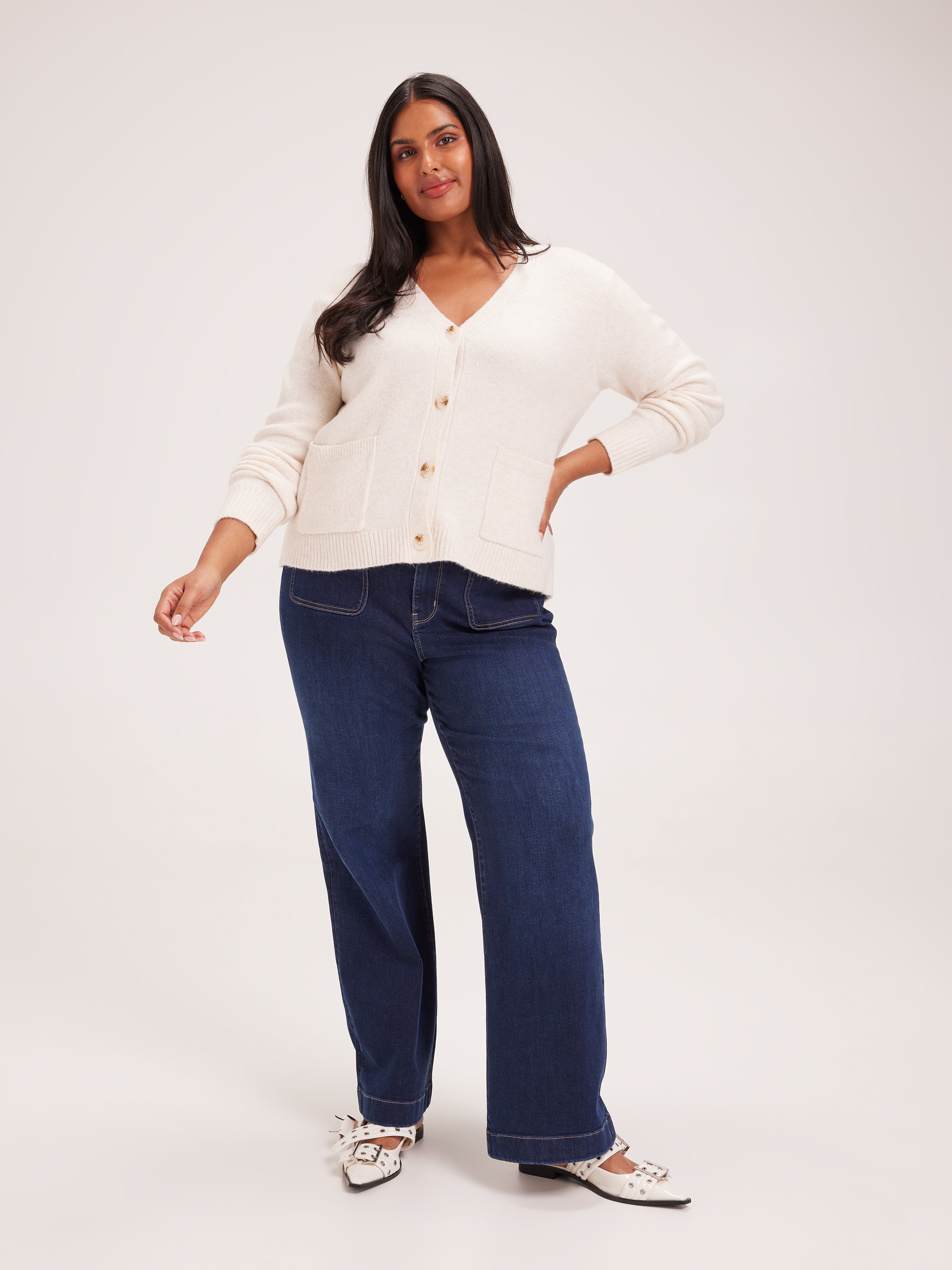 Curve Gia Lux Cropped Cardi