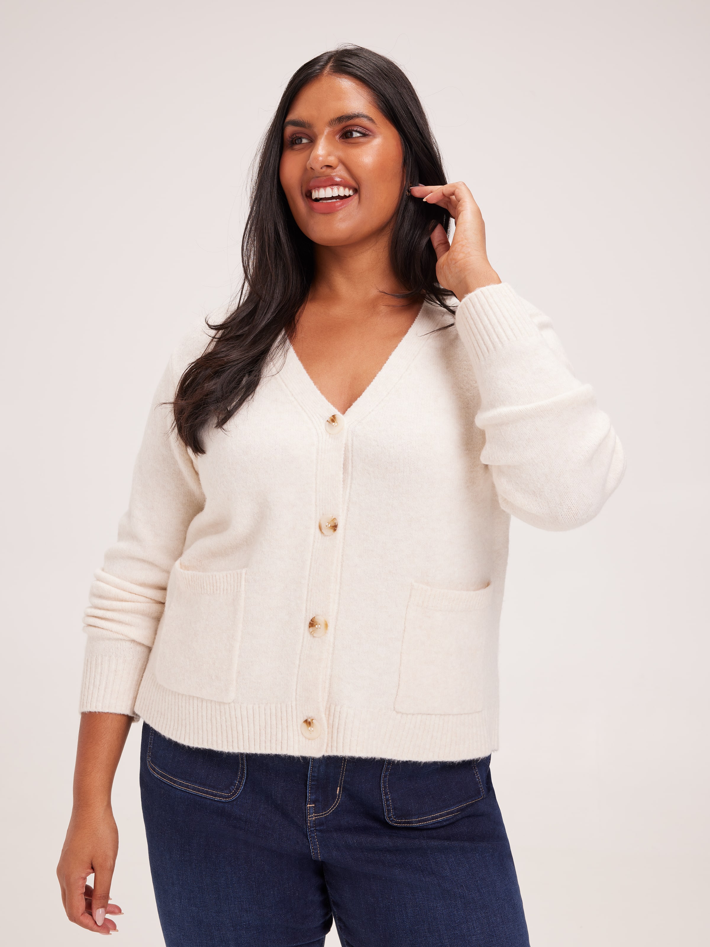 Curve Gia Lux Cropped Cardi