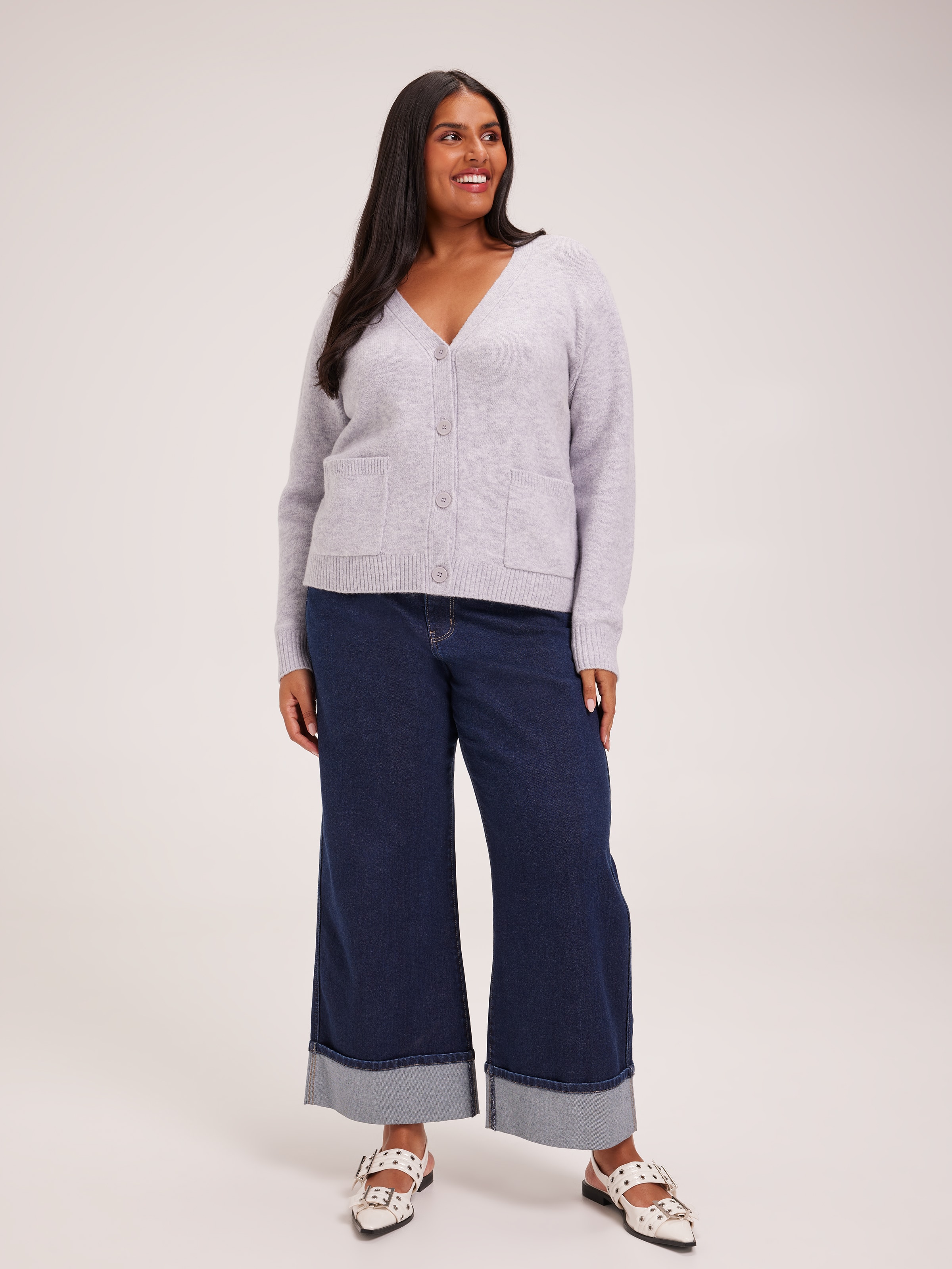 Curve Gia Lux Cropped Cardi