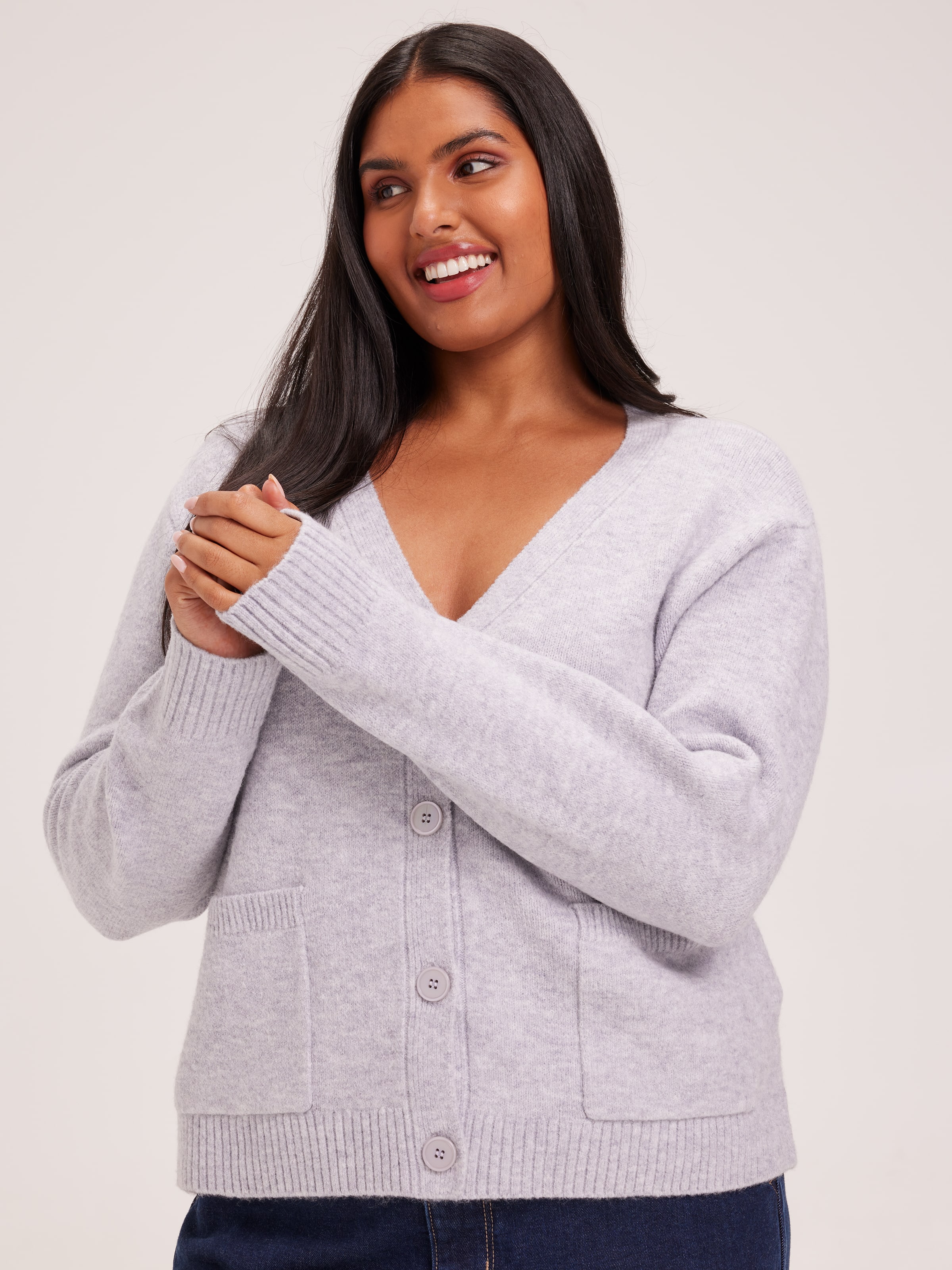 Curve Gia Lux Cropped Cardi