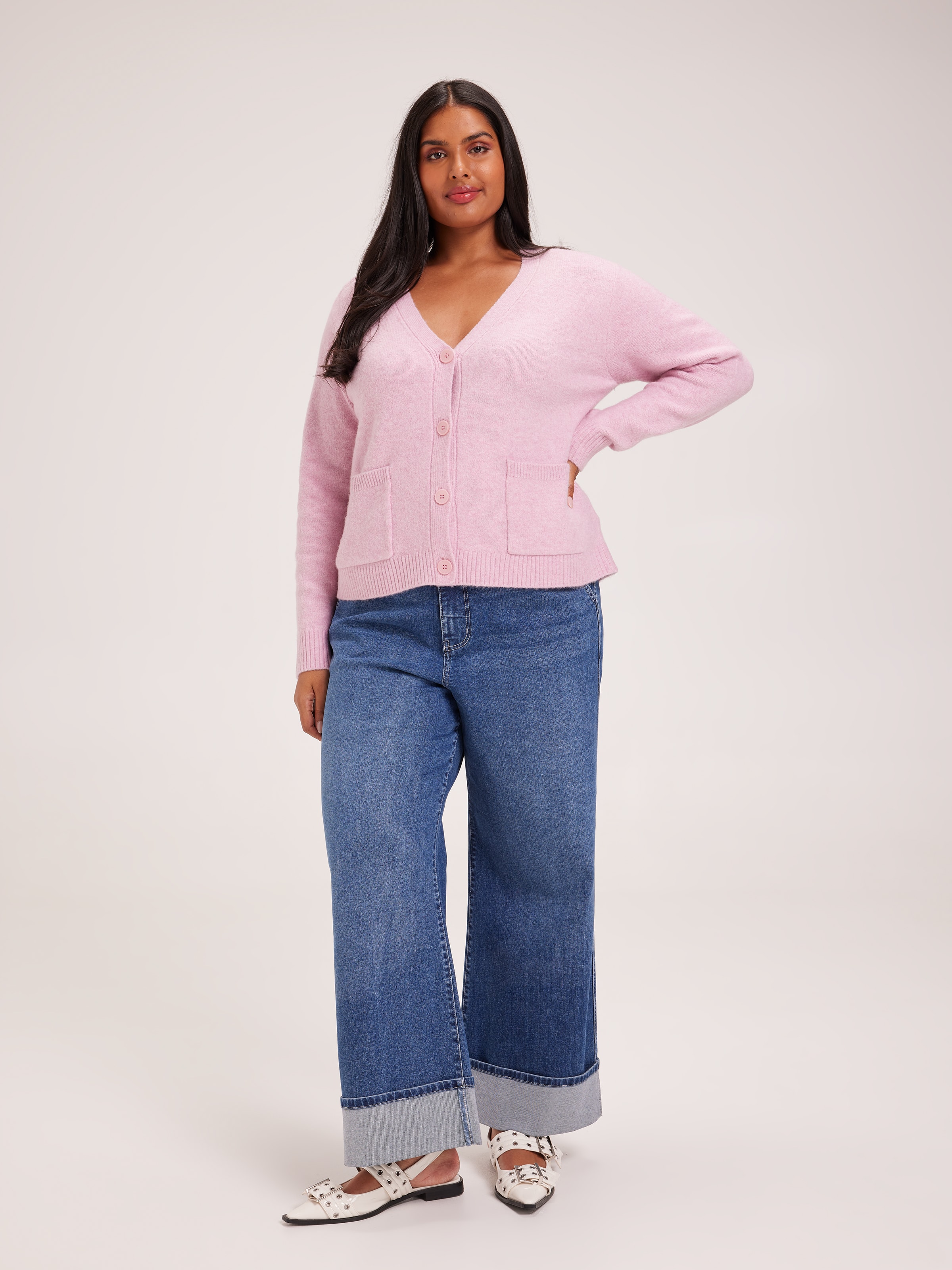 Curve Gia Lux Cropped Cardi