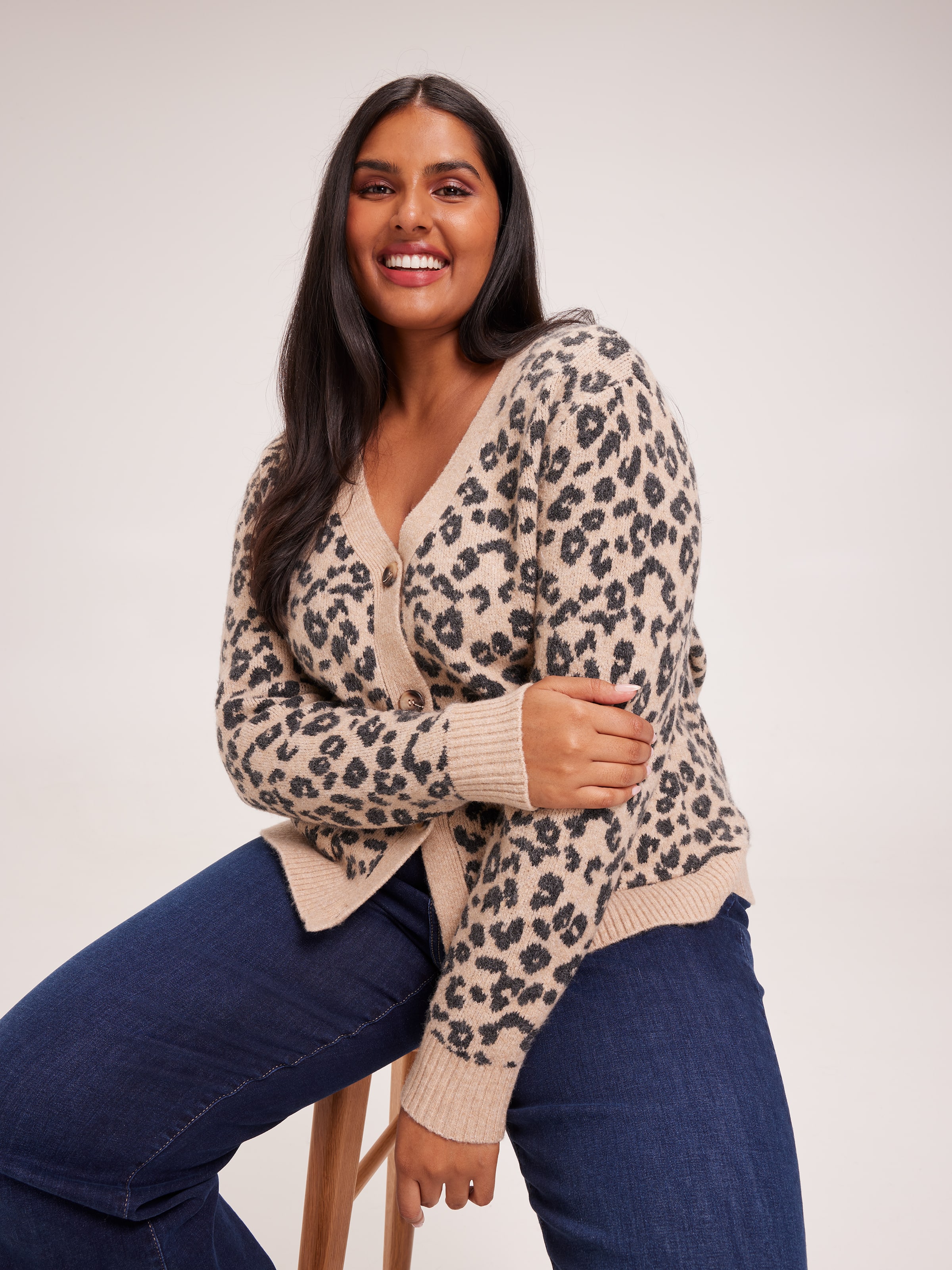 Curve Gia Lux Cropped Cardi