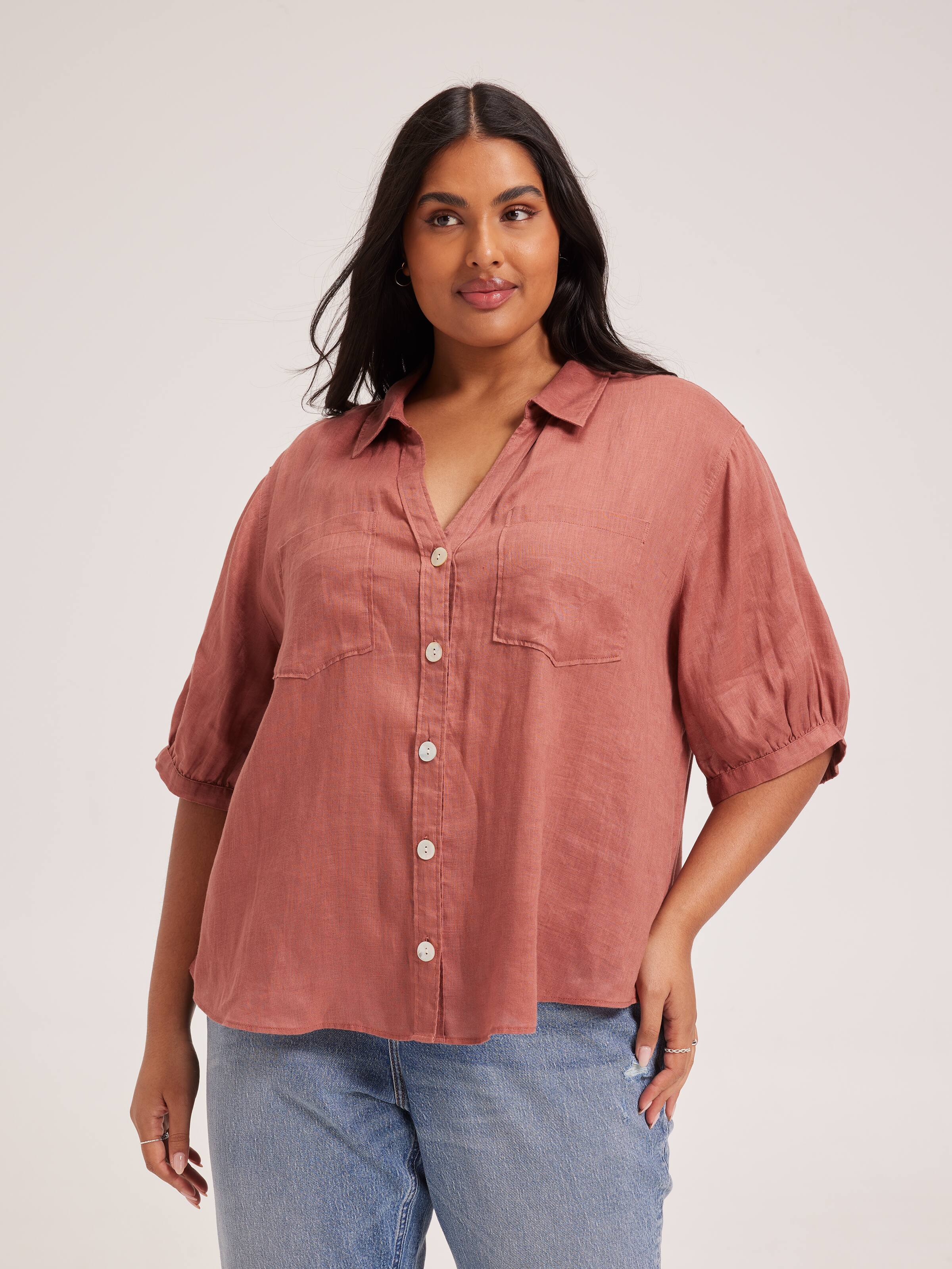 Curve Naomi Linen Shirt